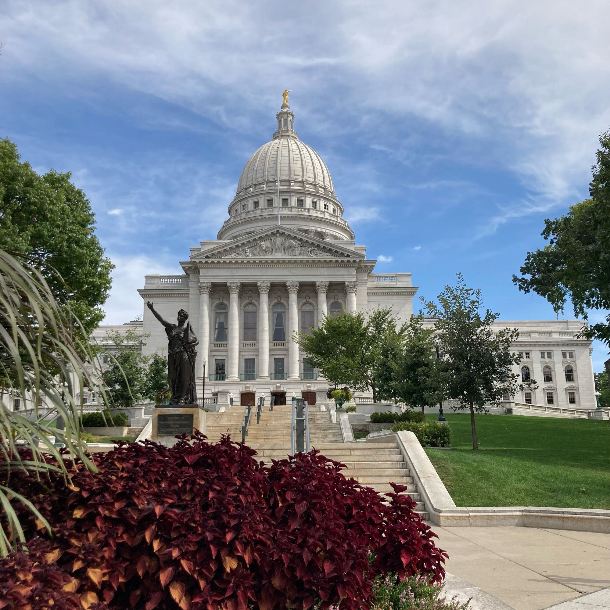 the Wisconsin State Capitol