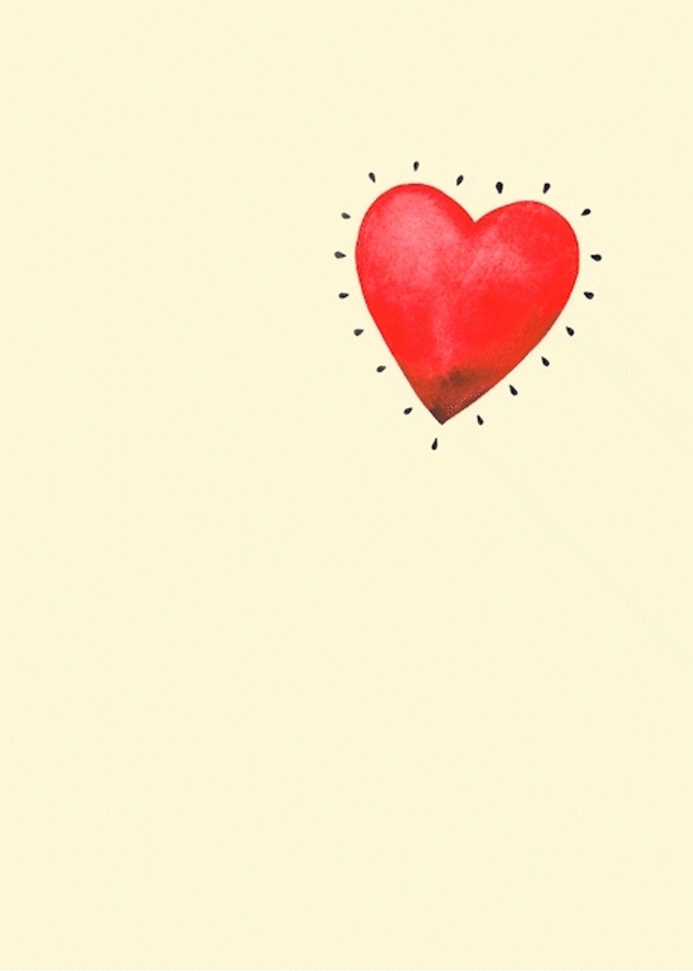 A graphic with a parchment yellow background and a red heart in the upper right hand corner surrounded by black dots the text it appears over the heart says hashtag long covid below that a separate text area appears that says thank you for all of your support big or small it means the world to me