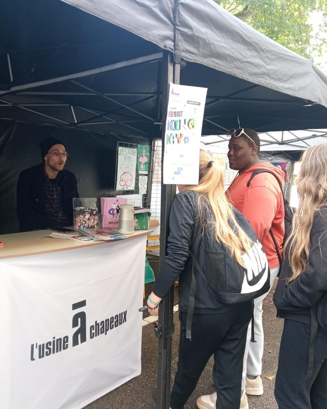 Avec « L'usine à chapeaux » (MJC/CS de Rambouillet), faisons vivre ensemble « BascanSpirit », pour un esprit lycéen résolument engagé !