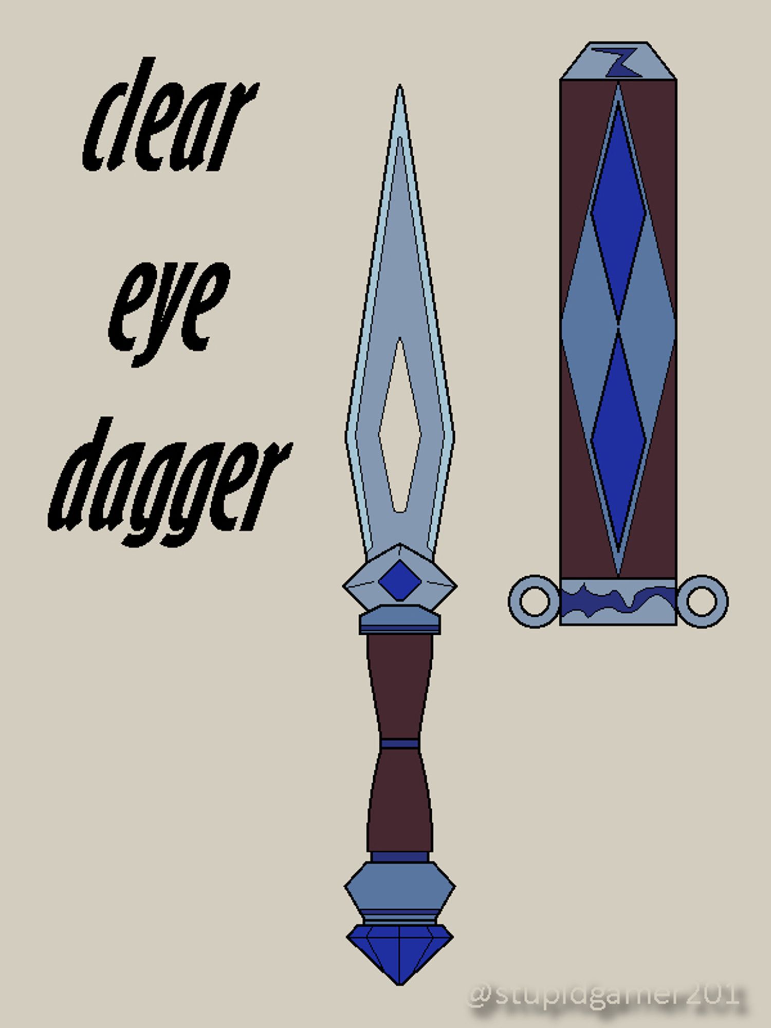 "A blade from the secretive Vosgonia College of Spirituality. A nimble, finely crafted dagger, it is steeped in Drive magic, allowing even the dullest to wield its powers."