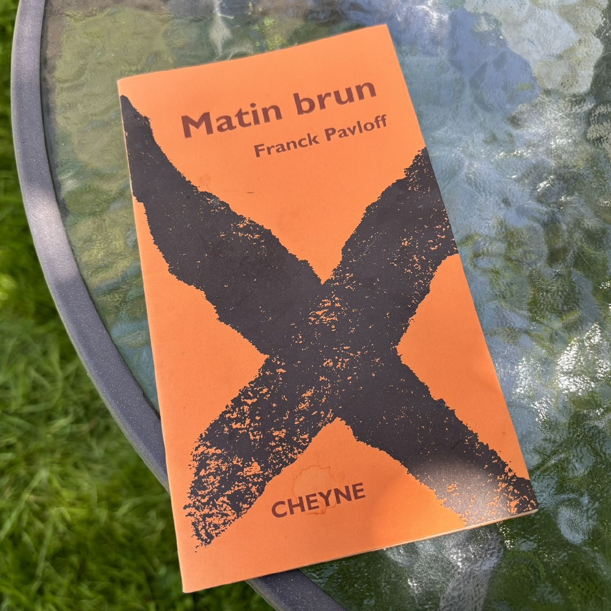 Matin Brun de Frank Pavloff aux éditions Cheyne (1998)