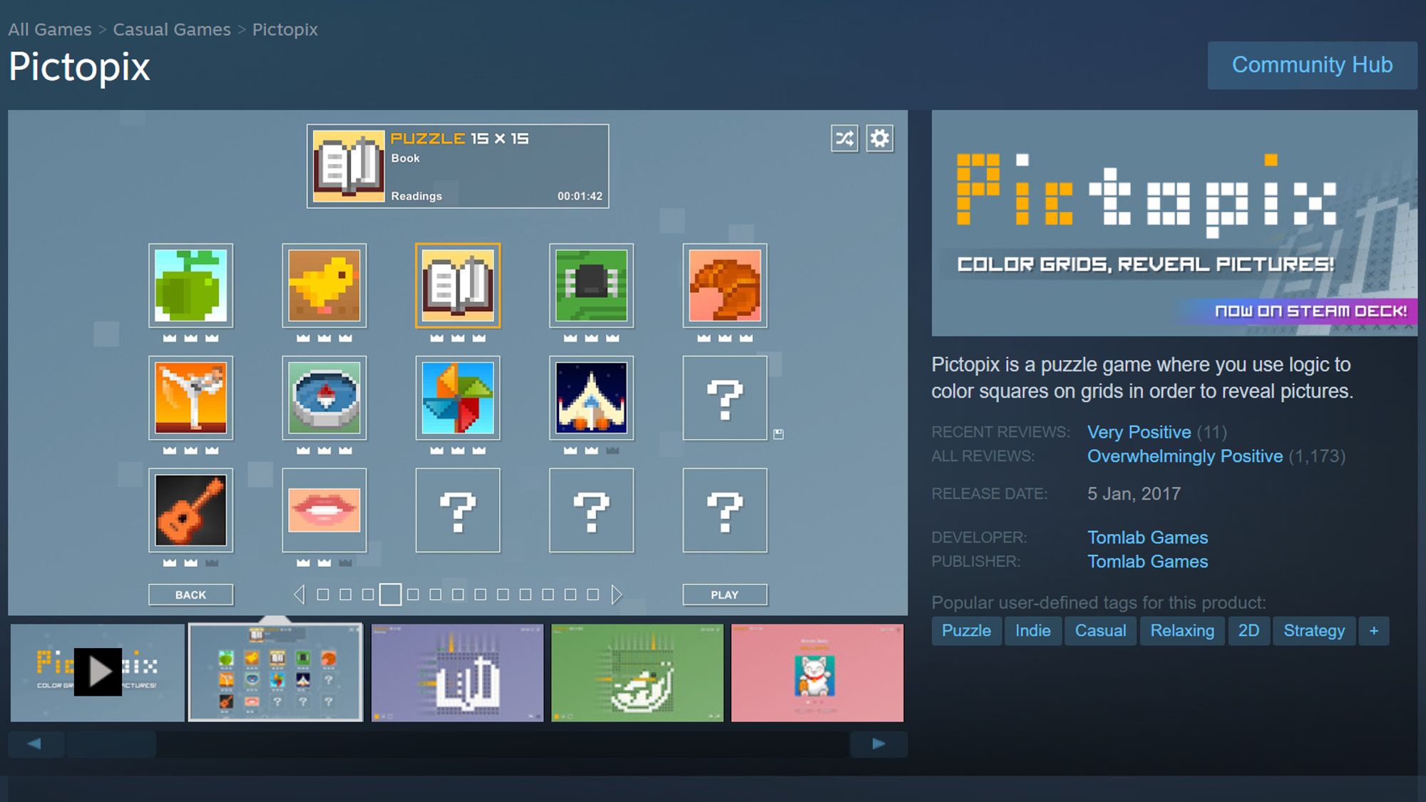 Pictopix on Steam: https://store.steampowered.com/app/568320/Pictopix/