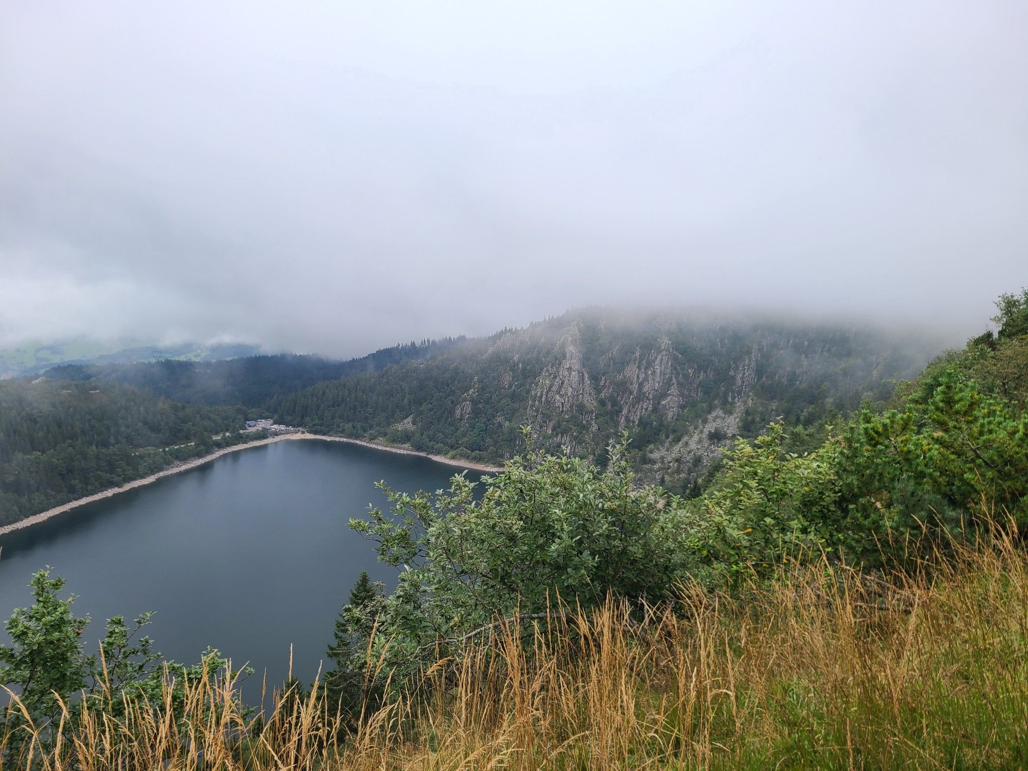 Lac blanc dans les Vosges