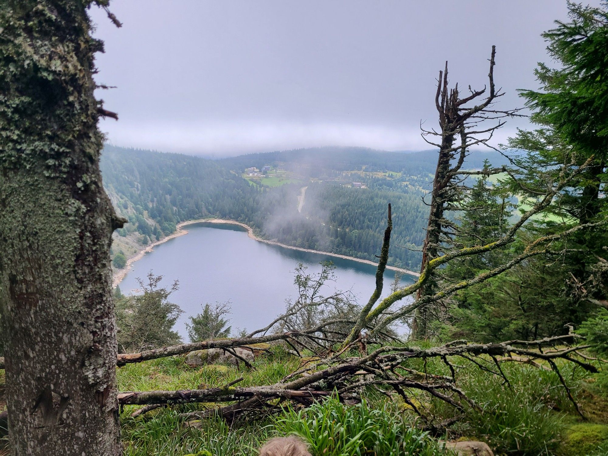 Lac blanc dans les Vosges