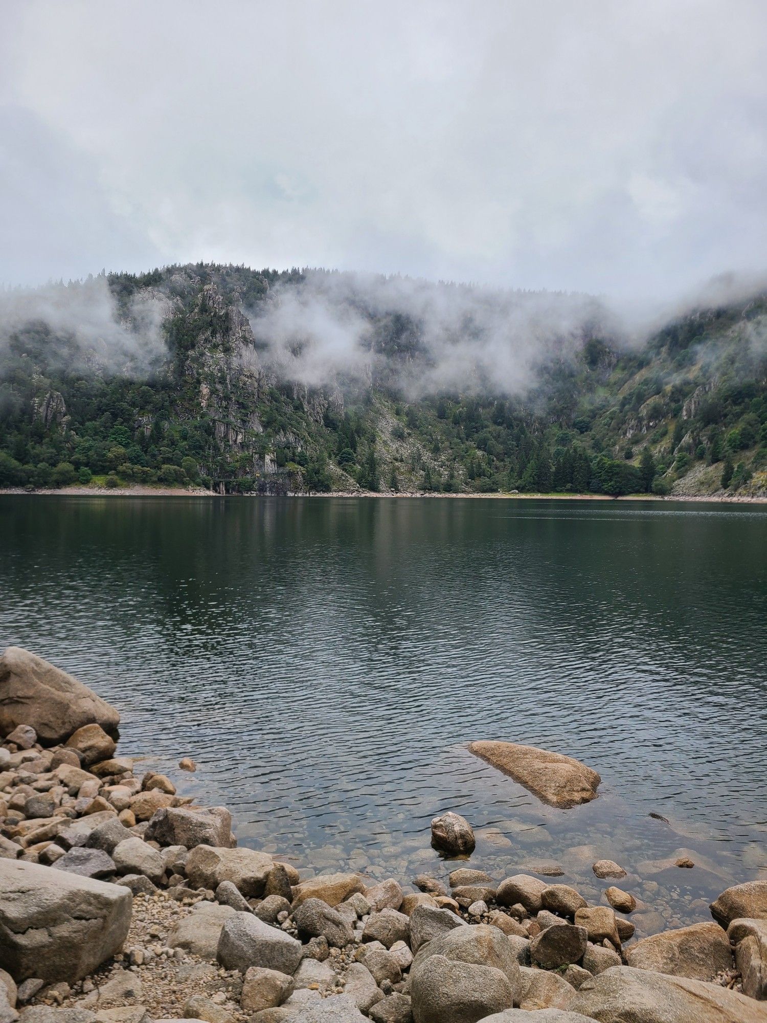 Lac blanc dans les Vosges