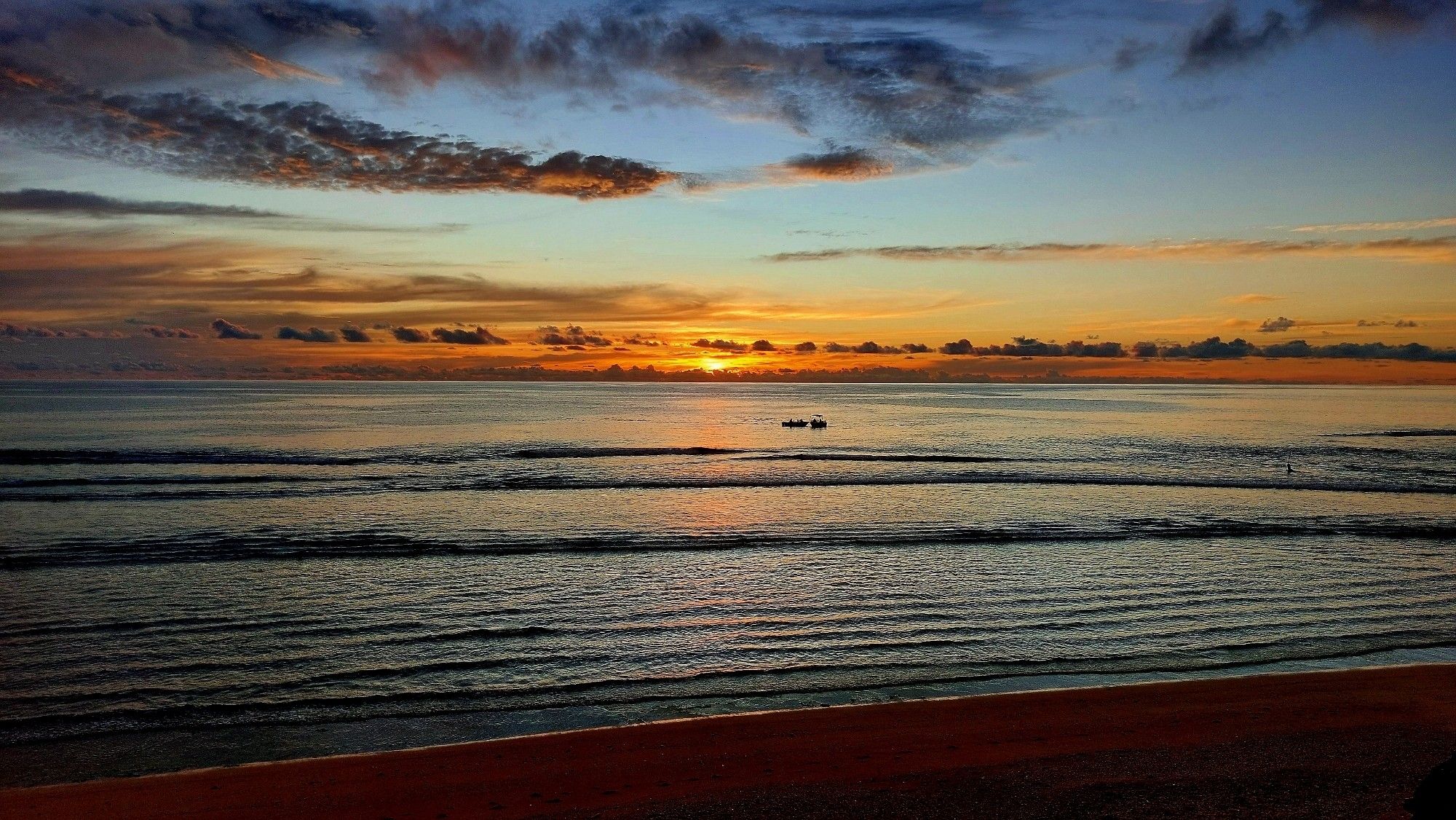 Sunset Nauru Central Pacific Islands