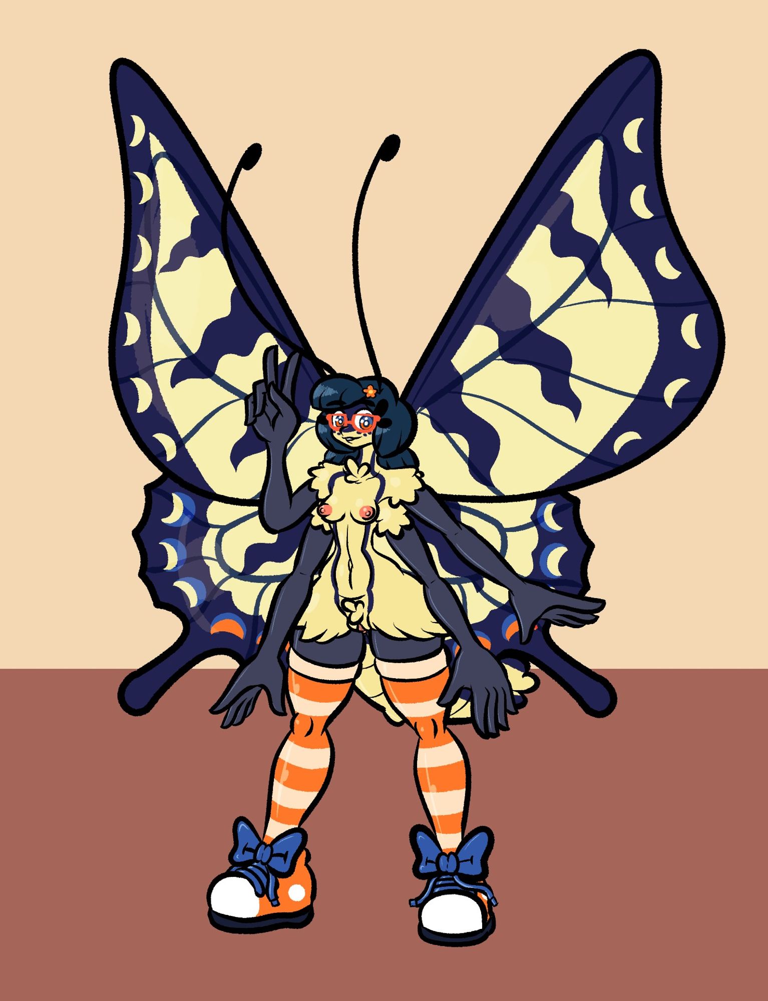 Penny Papilio, a Canadian Tiger Swallowtail Butterfly girl.