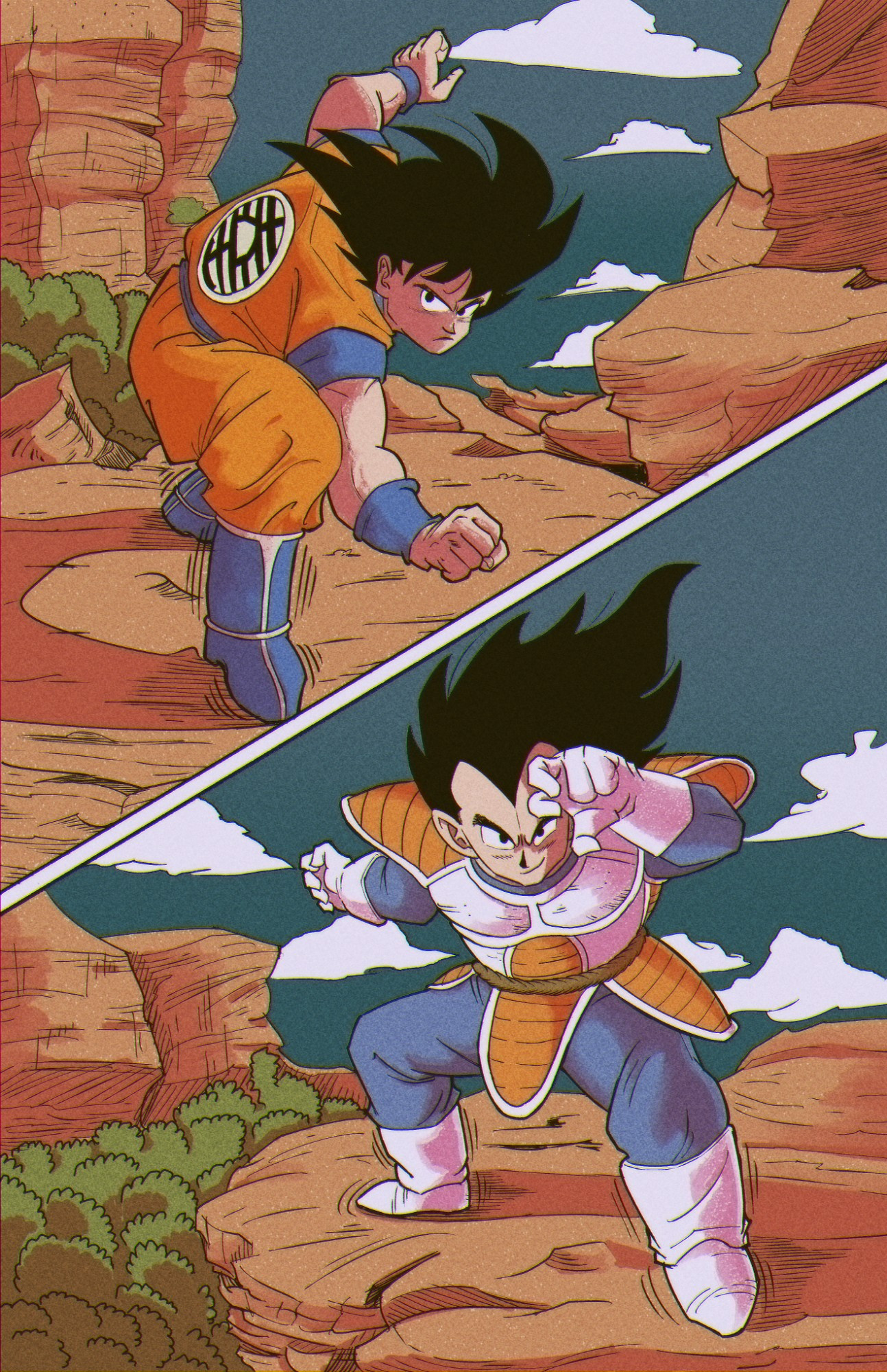 Dragon Ball Z tribute and fanart