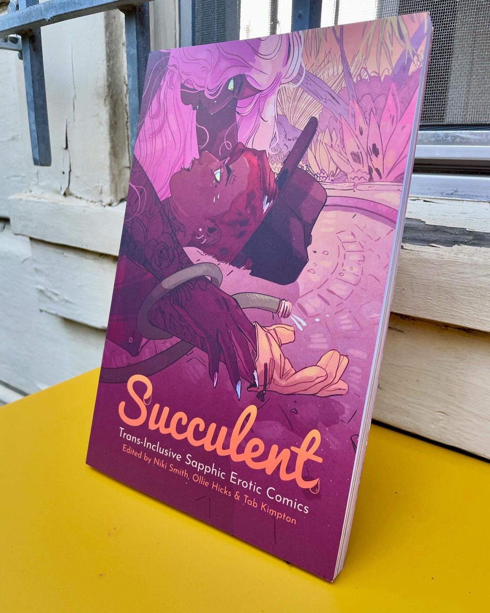 The cover of Succulent: Trans-inclusive Sapphic Erotic Comics