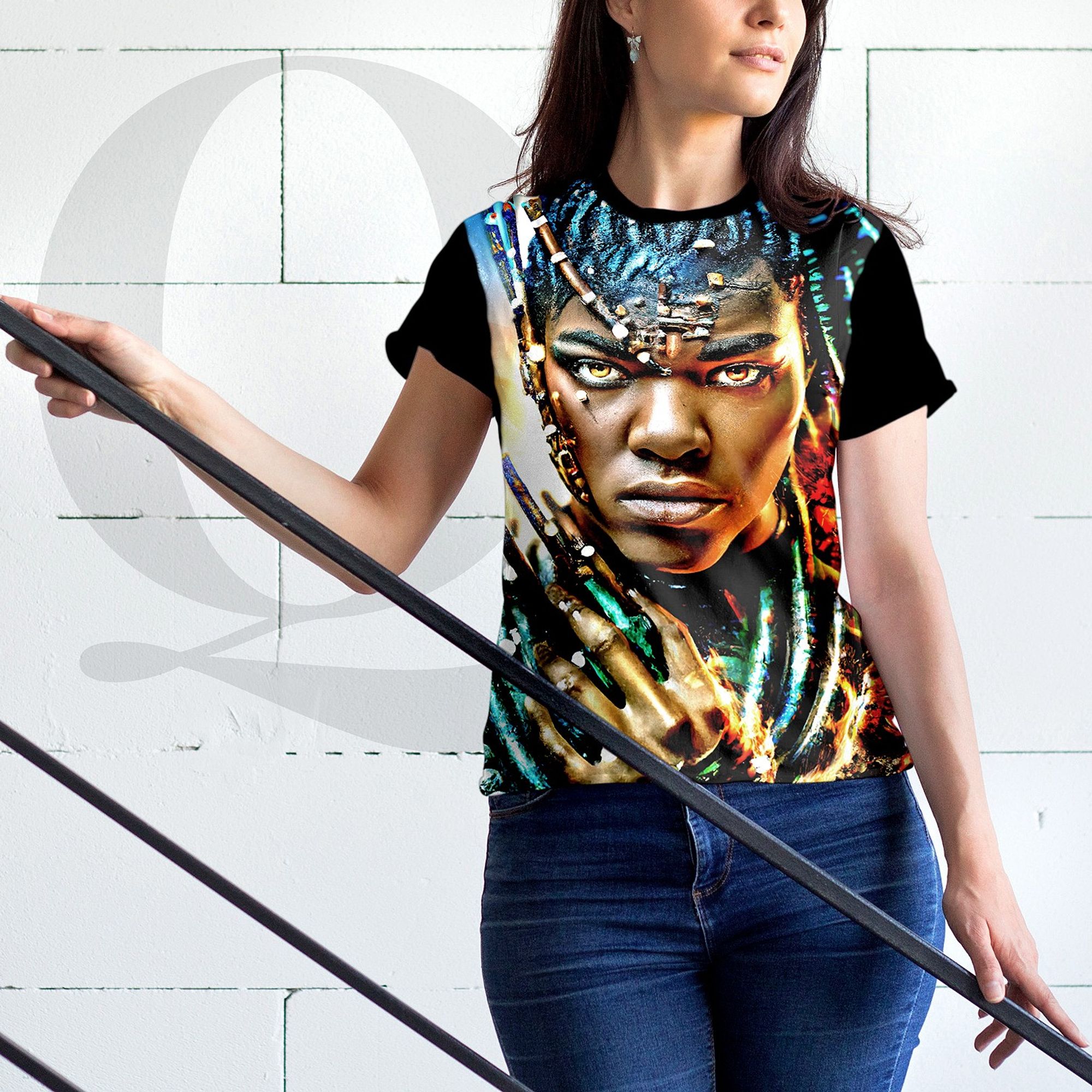 Discover the empowering legacy of Queen Asantewaa with this exclusive collection. As an intellectual Queen Mother of the Ashanti Empire, she stood up for human rights and fought fearlessly for independence. Get inspired by her story with our premium merchandise, including captivating t-shirts that embody her bravery. Embrace the spirit of this influential Ashanti queen, a powerful symbol of Africa, and become a part of her enduring narrative.