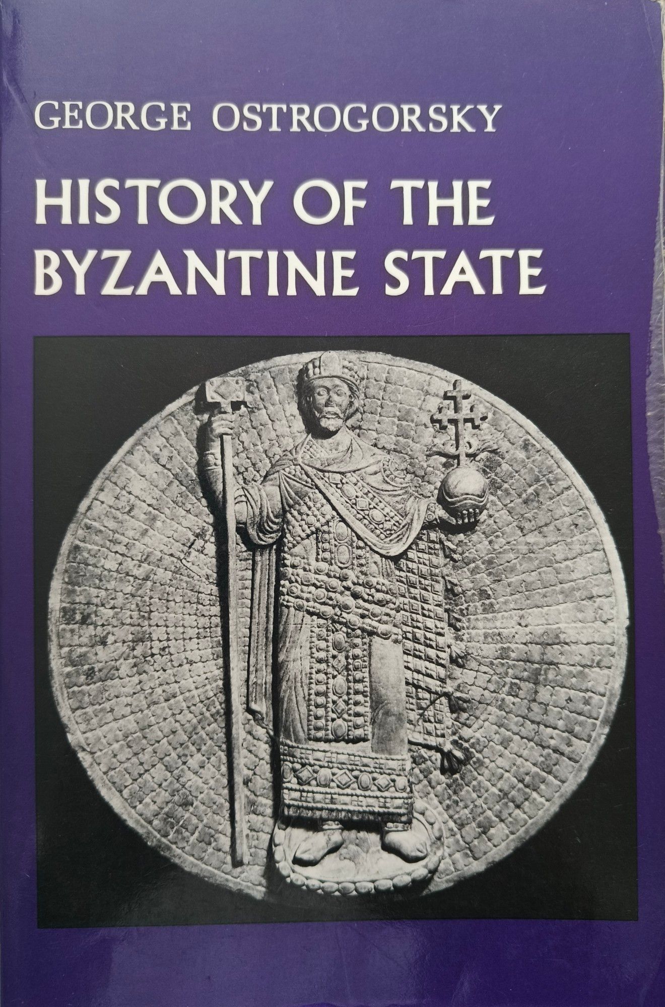 The cover of History of the Byzantine State by George Ostrogorsky