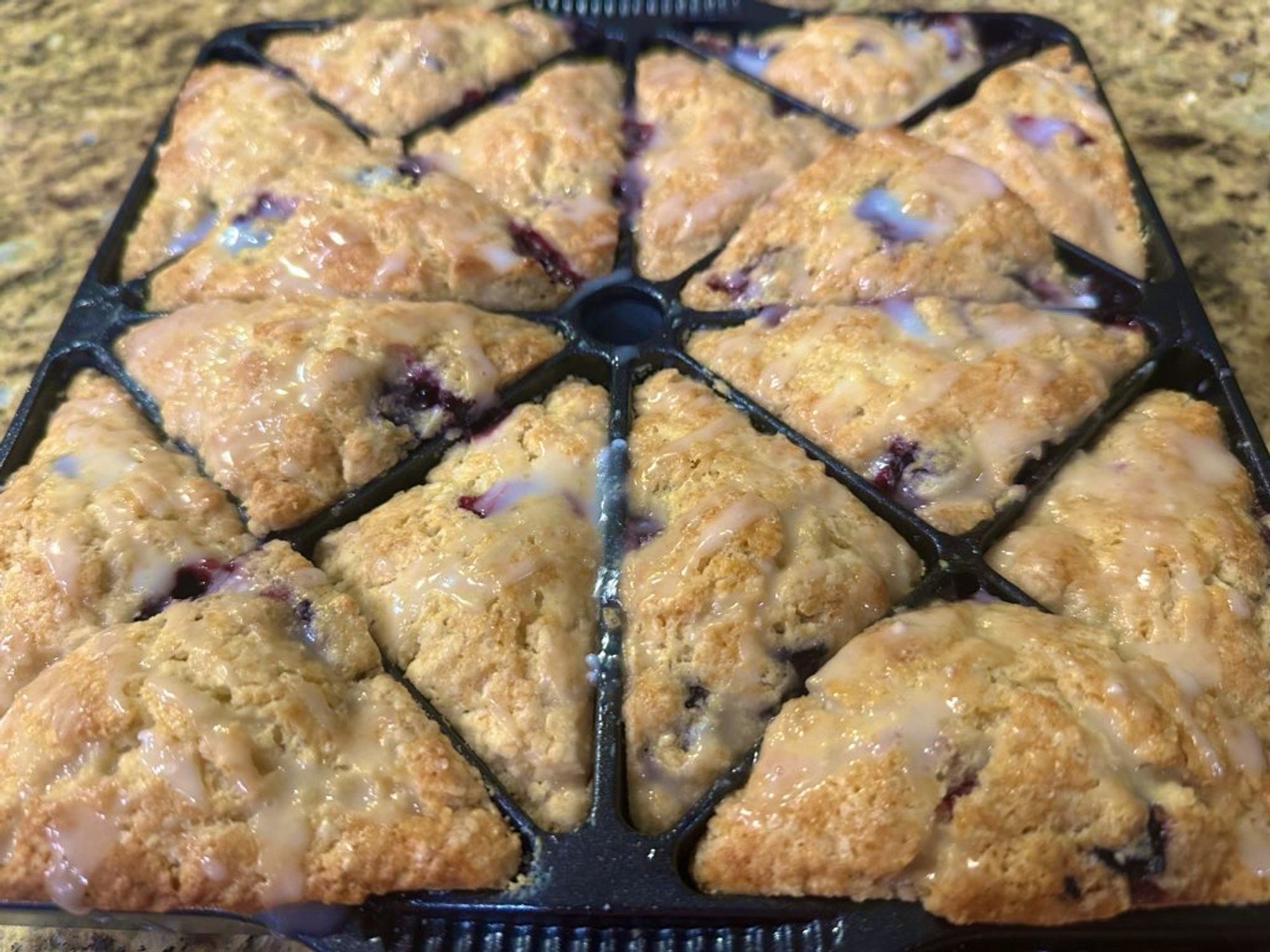 Blueberry scones