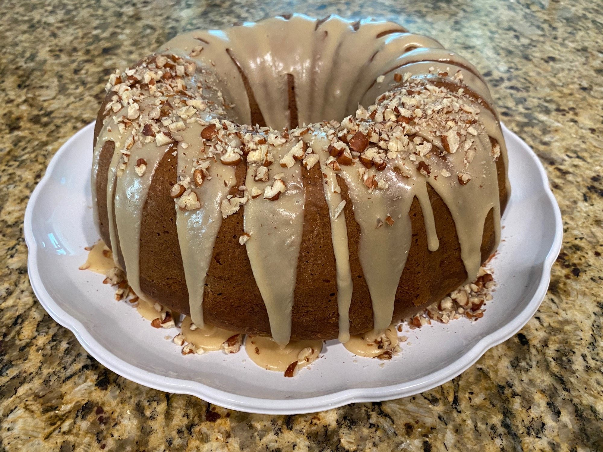 Banana bundt cake