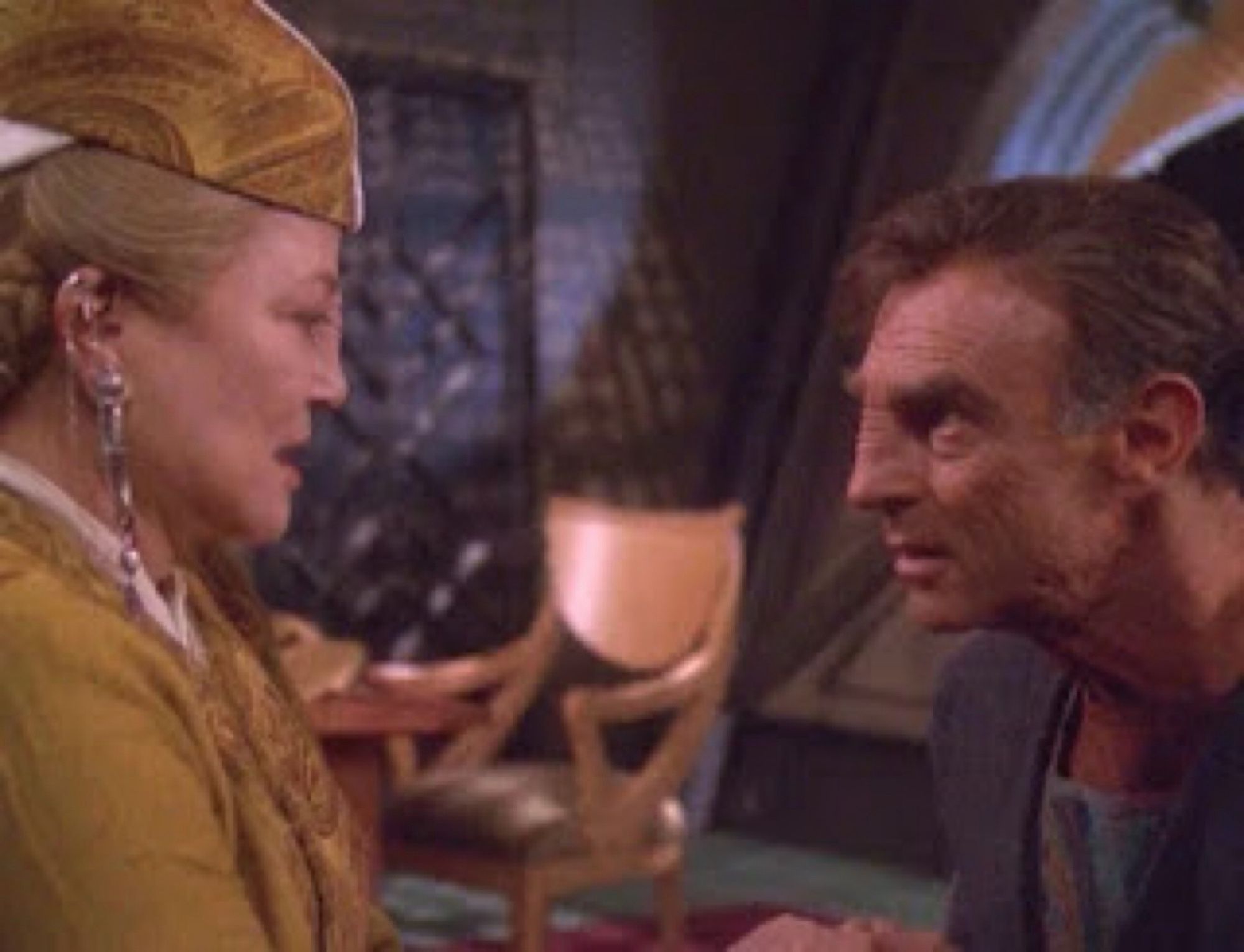 Kai Winn and Gul Dukat