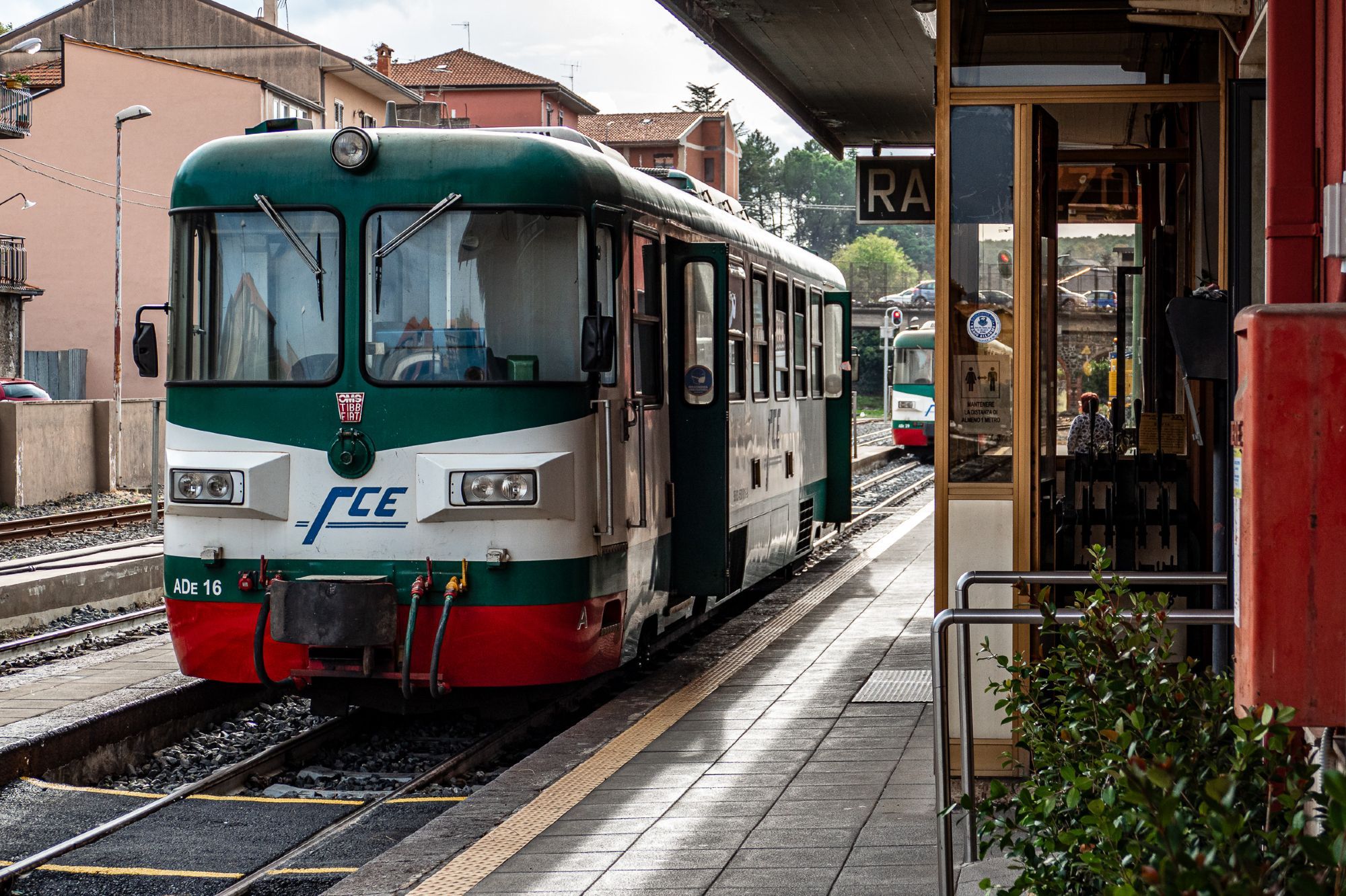 Triebwagen der Ferrovia Circumetnea