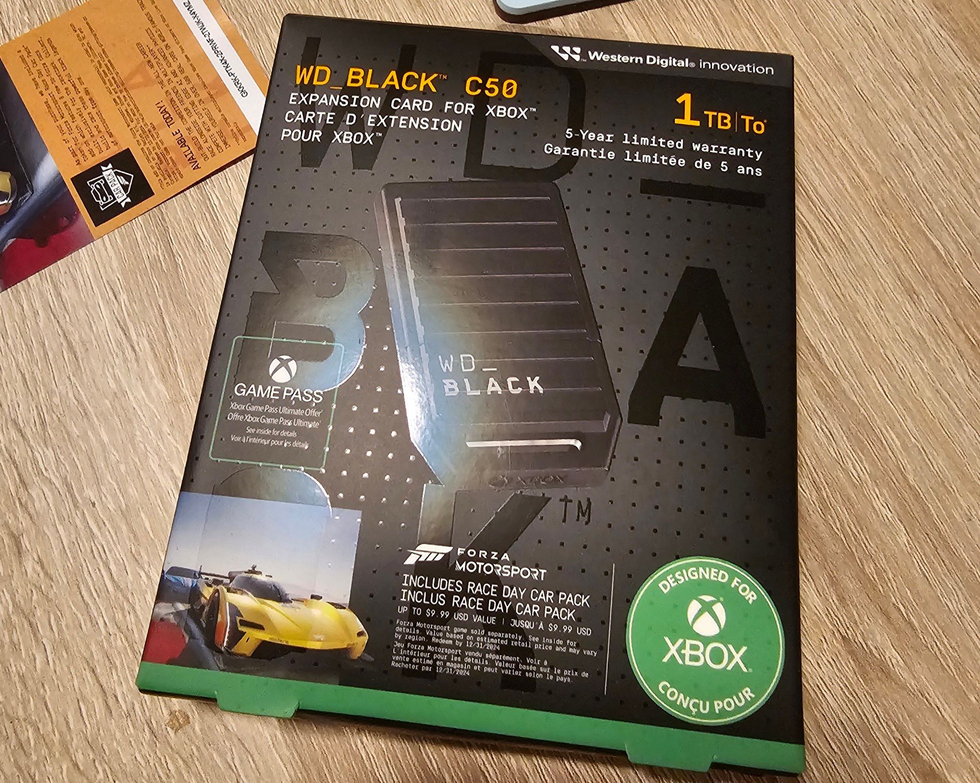 WD_BLACK Expansion Card for Xbox Series X