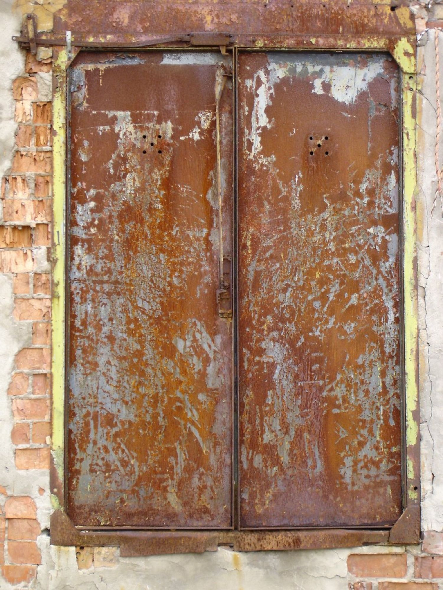 Old rusty door