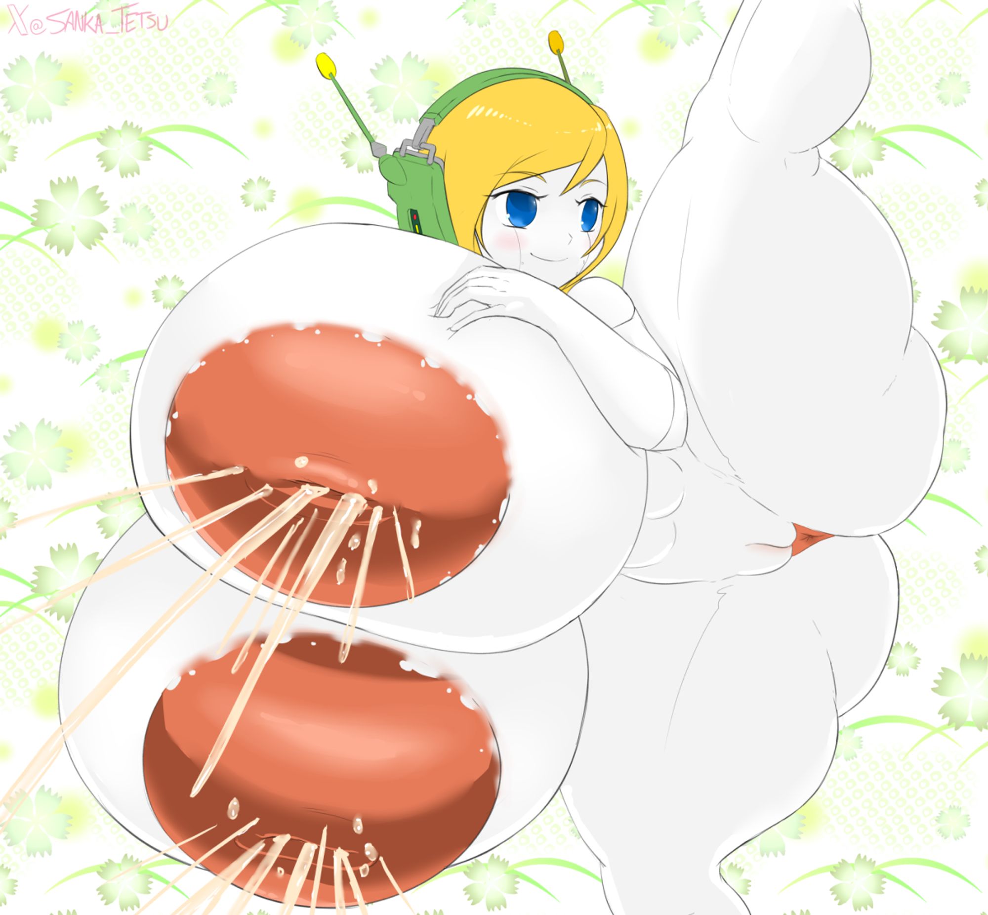 Big titty naked Curly Brace from Cave Story