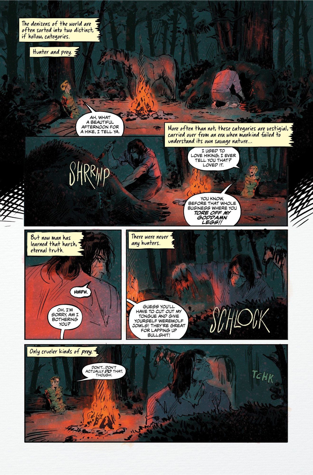 A page from Frankenstein the Unconquered #3