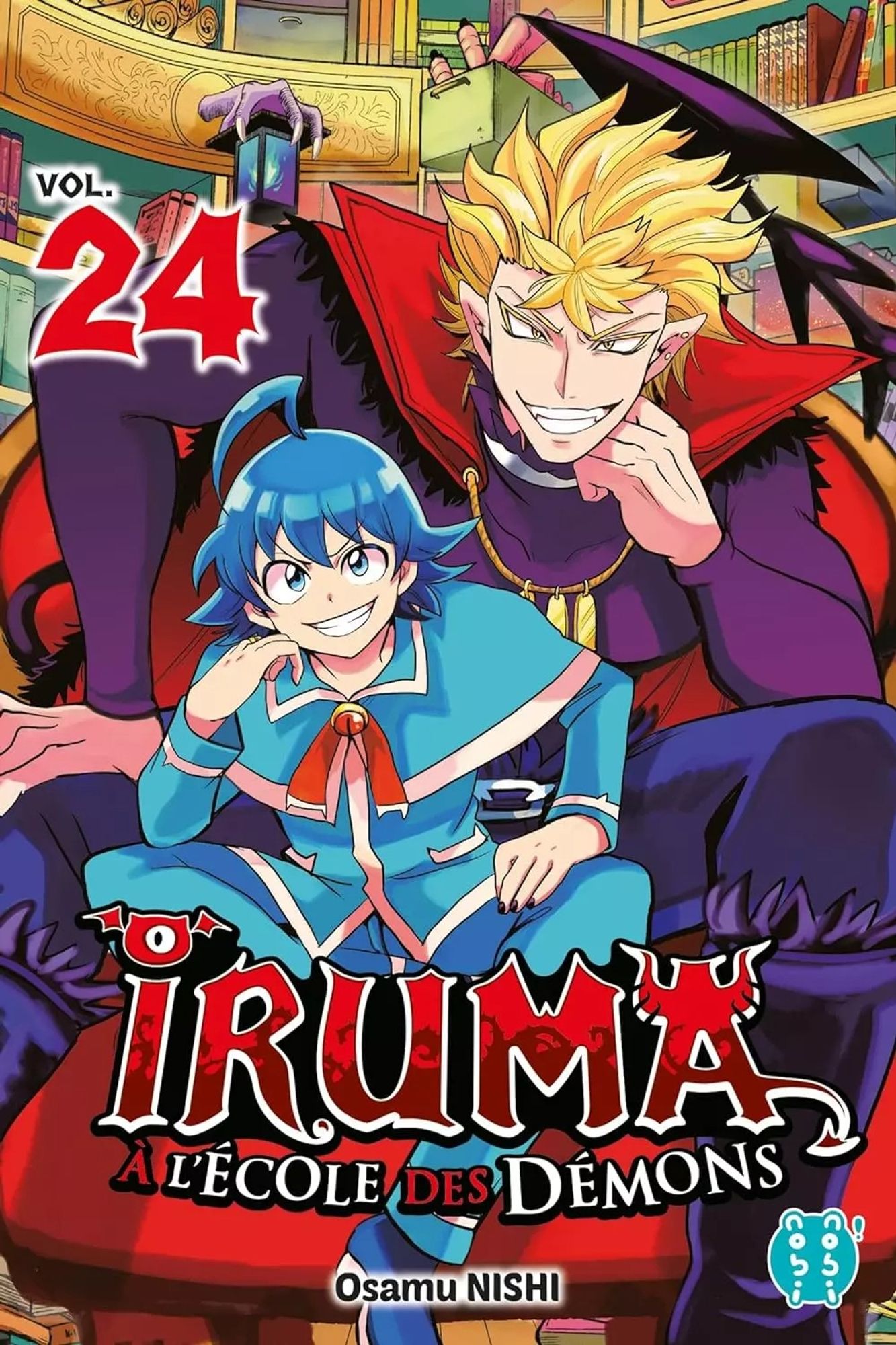 Shiro Usazaki va faire son grand retour !

Elle va travailler avec Osamu Nishi, mangaka de Iruma à l'école des démons, sur une toute nouvelle série 😀

Le titre se nommera "Madan no Ichi" et débutera le 9 septembre !

J'ai tellement hâte de voir ce que donnera cette association😍