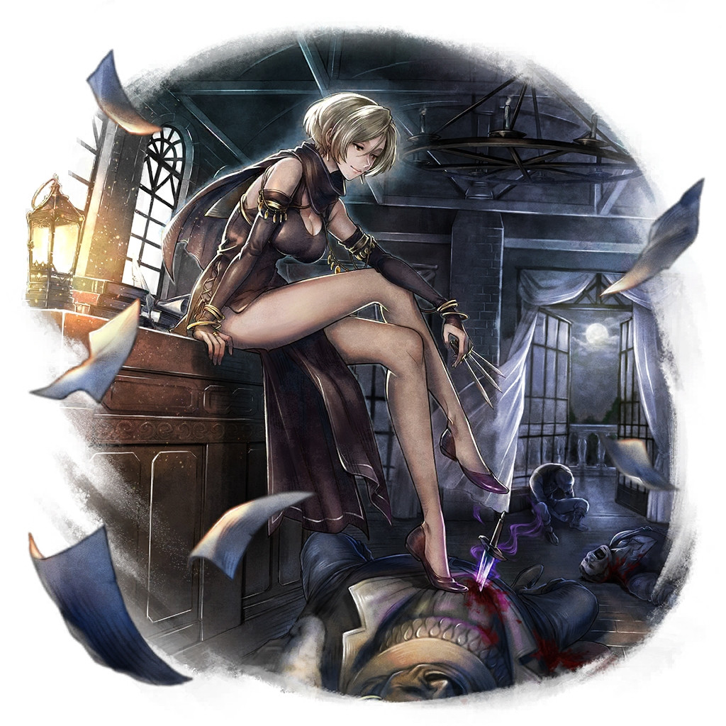 Splash art for Esmeralda from Octopath Traveler: Champions of the Continent.