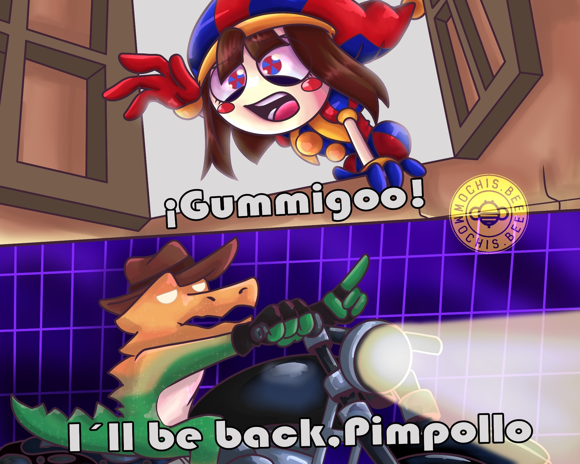 Gummigo x Pomni