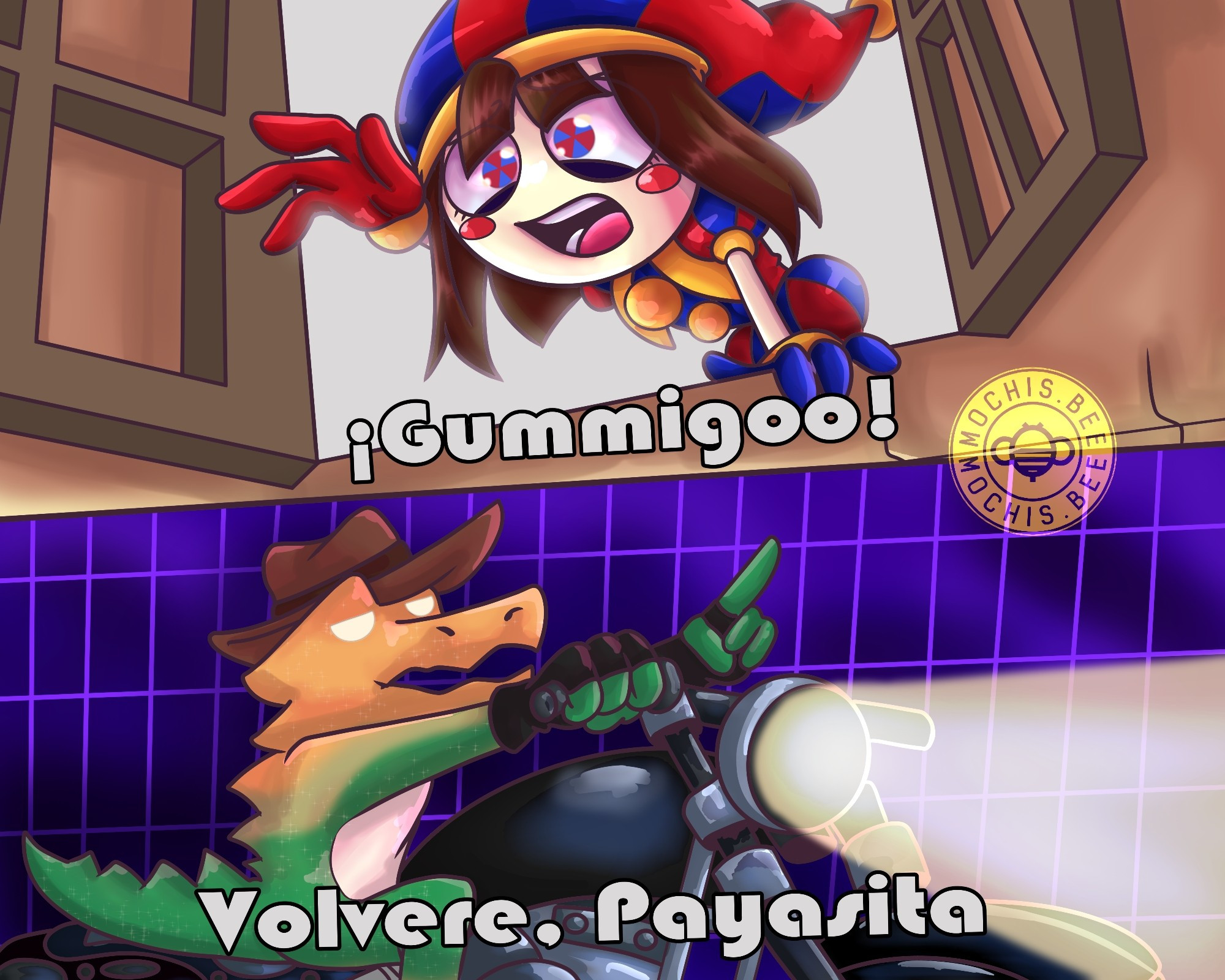 Gummigo x Pomni