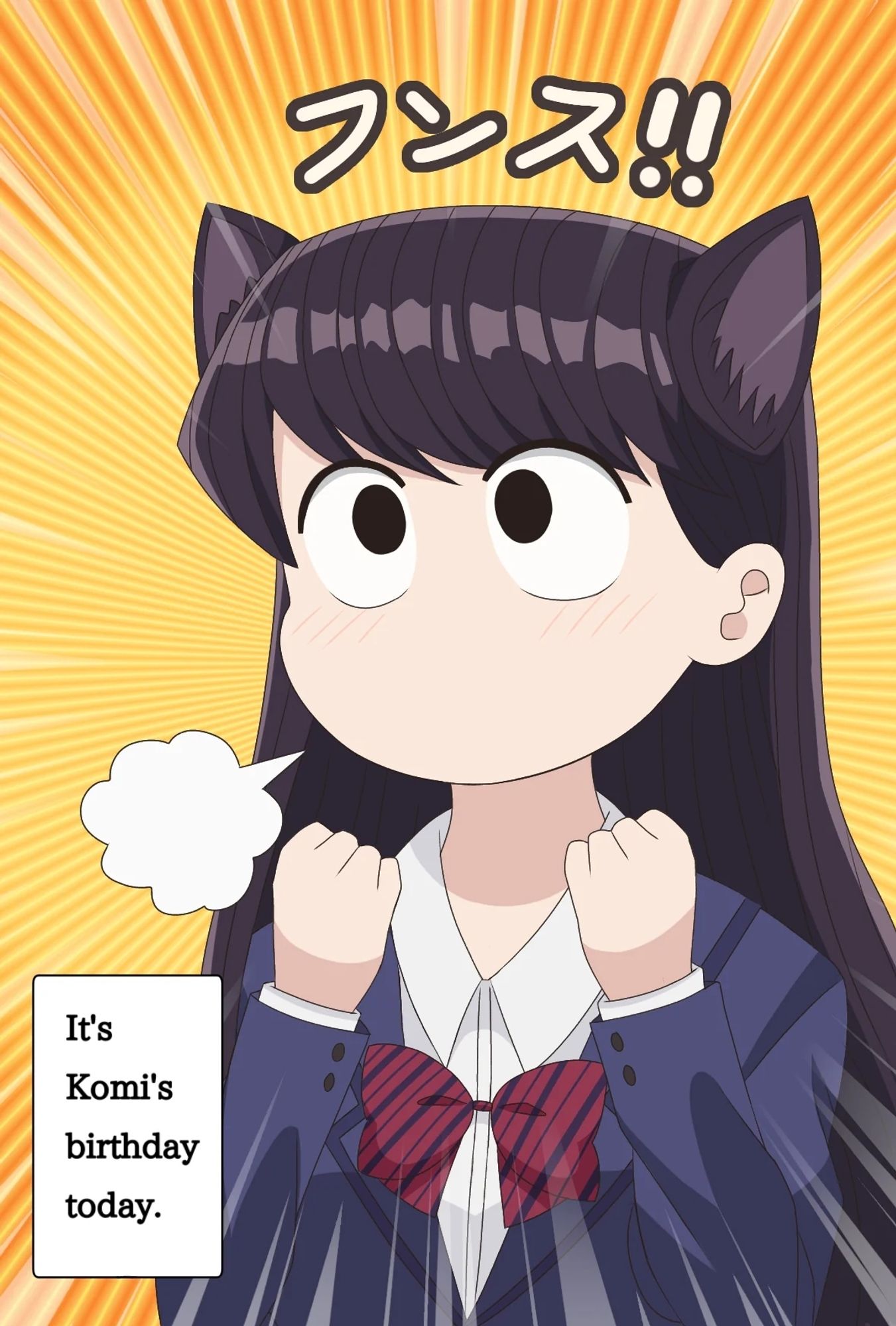 It's Komi's Birthday today!