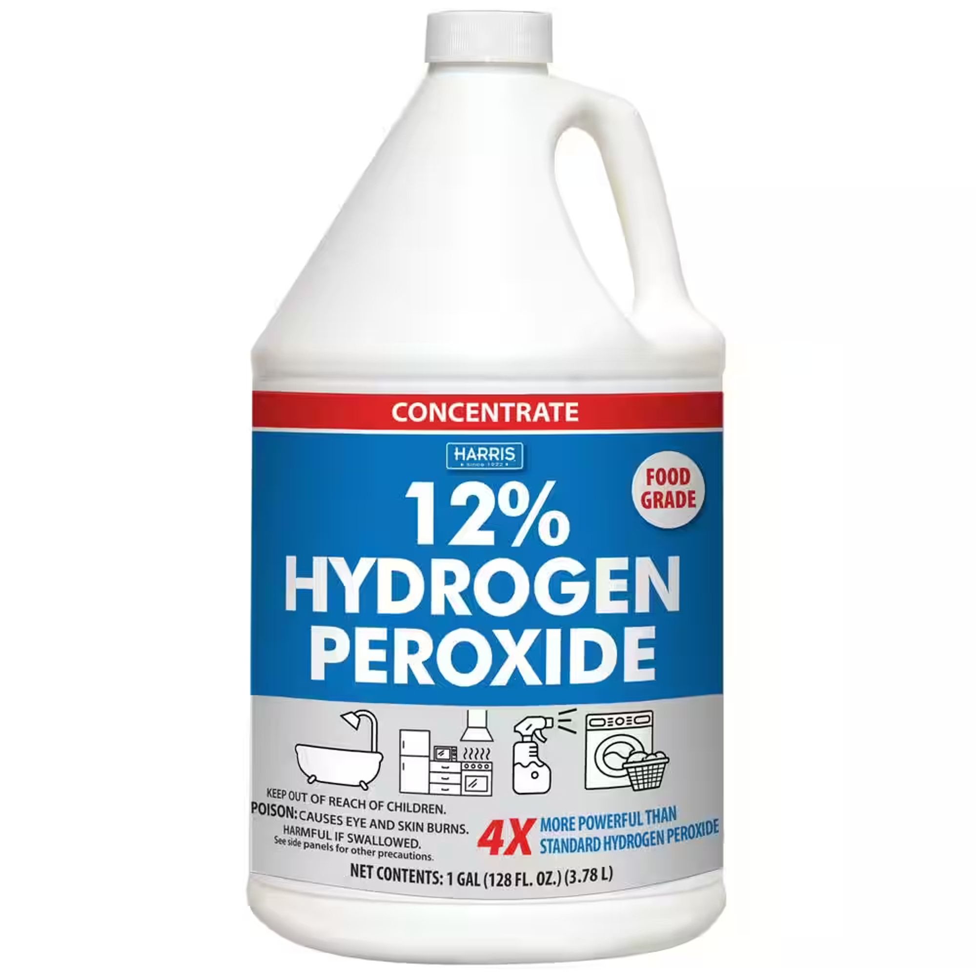 large jug of 12% hydrogen peroxide to use for retrobrite-ing plastics back to their former glory