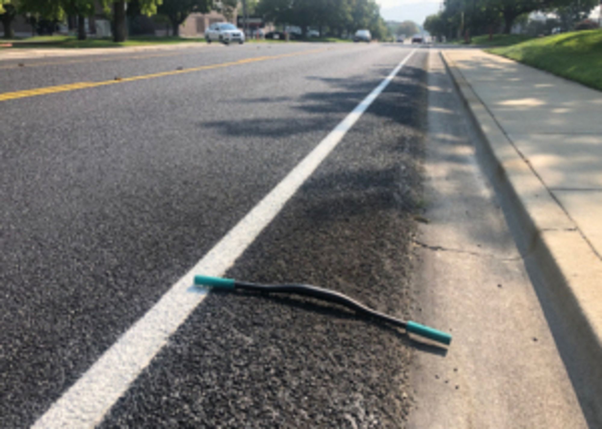 Off camber multi height bike lane