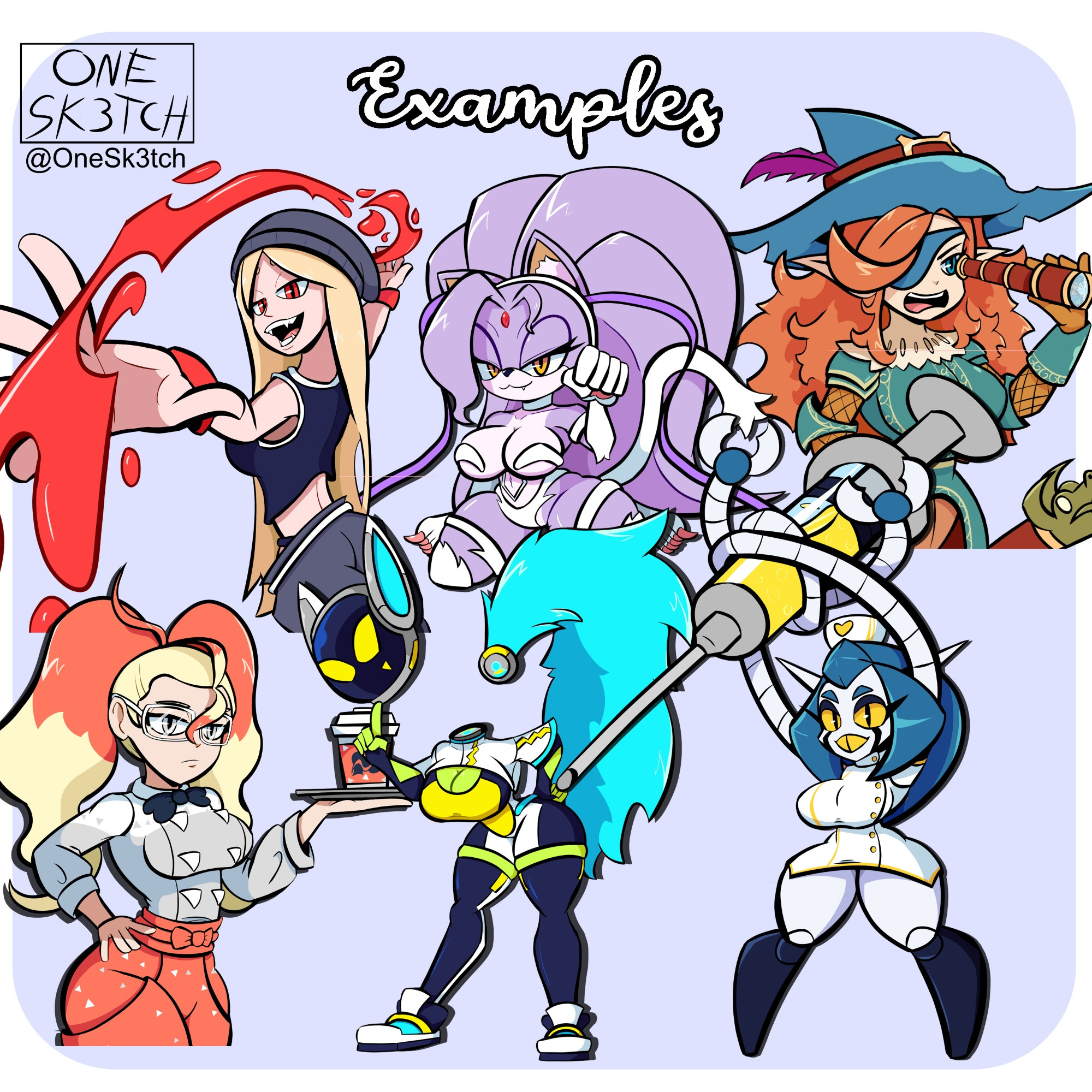 A series of examples of my drawings.