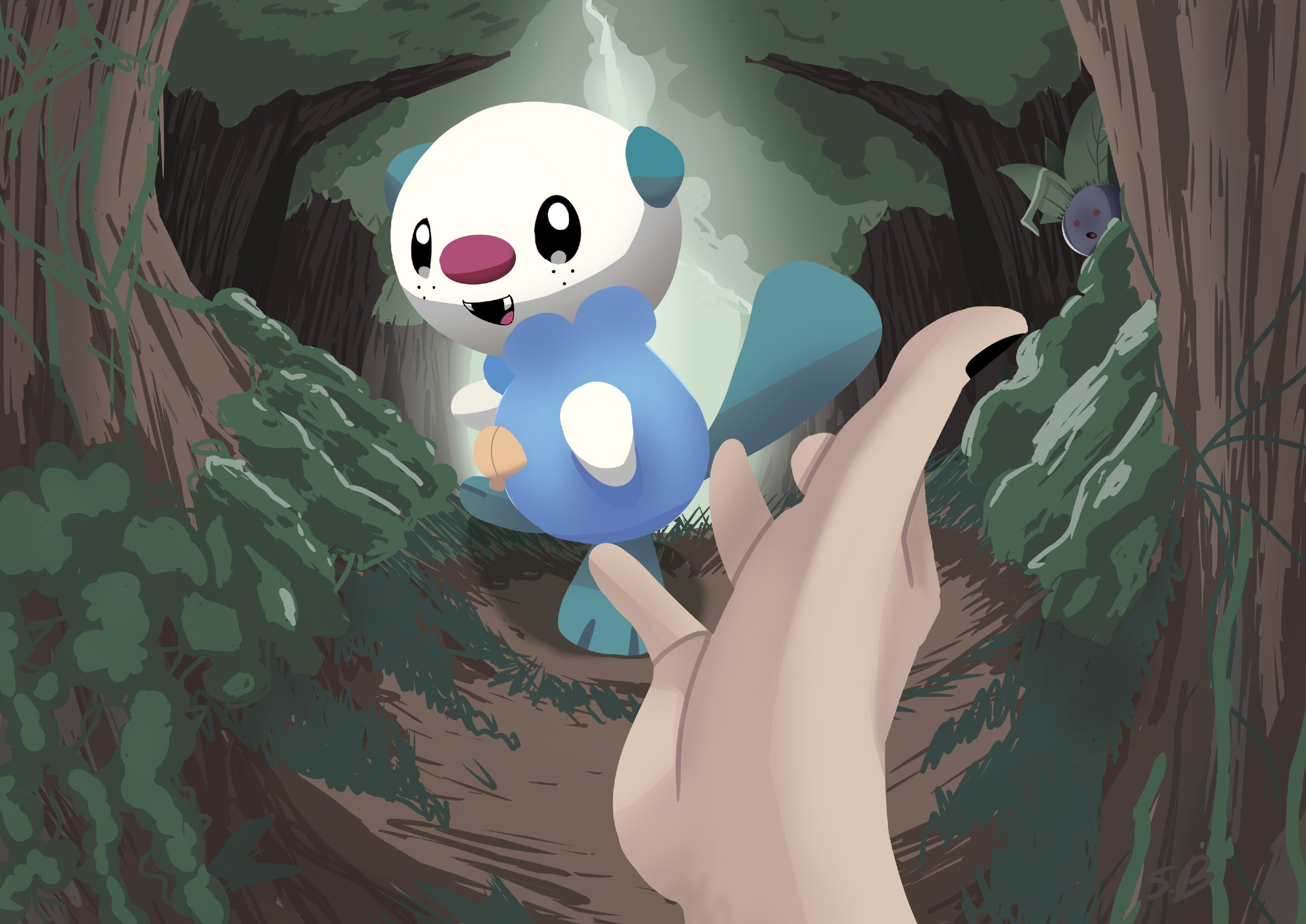 Oshawott guiador