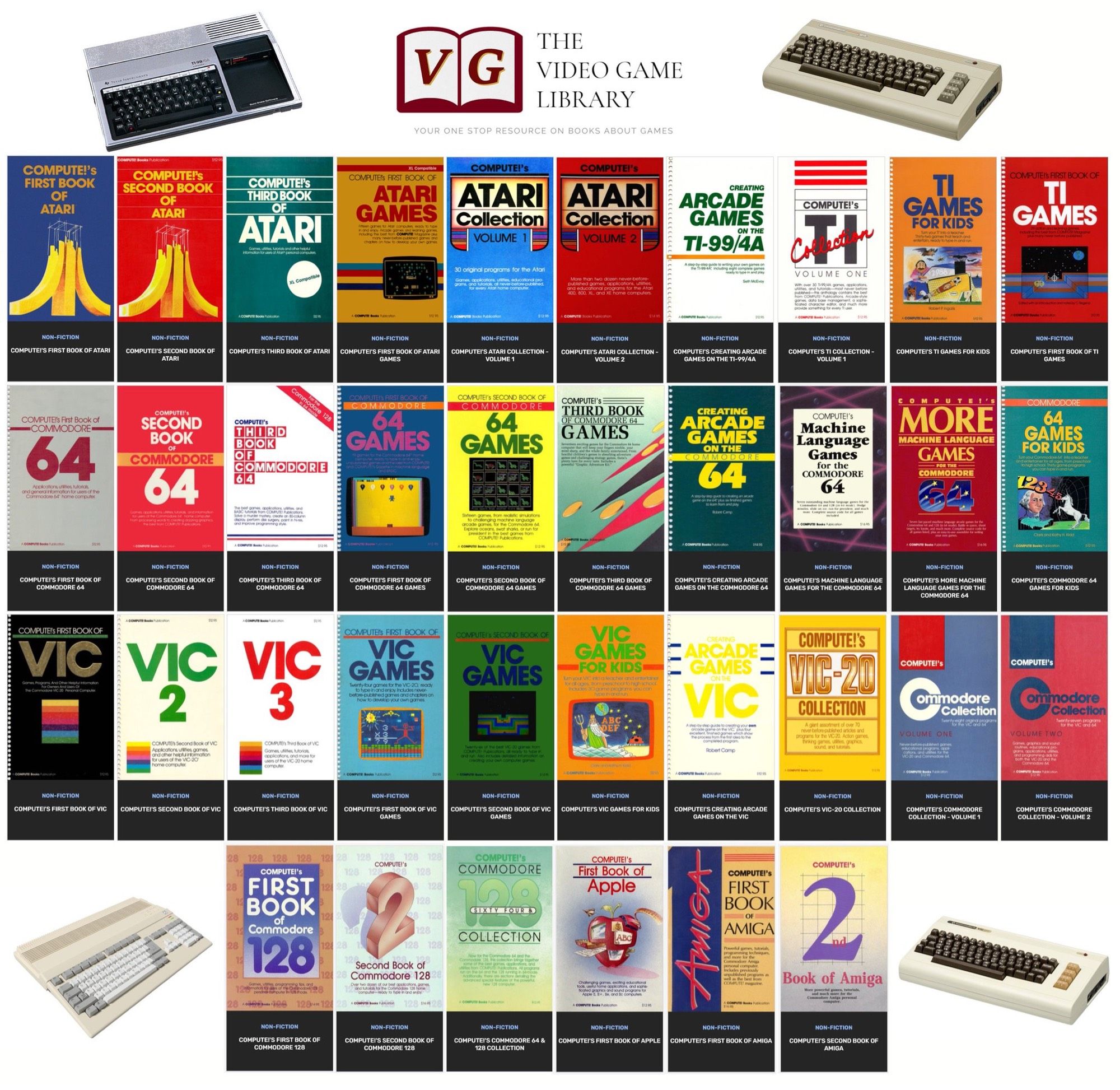 The compute collection of gaming related books