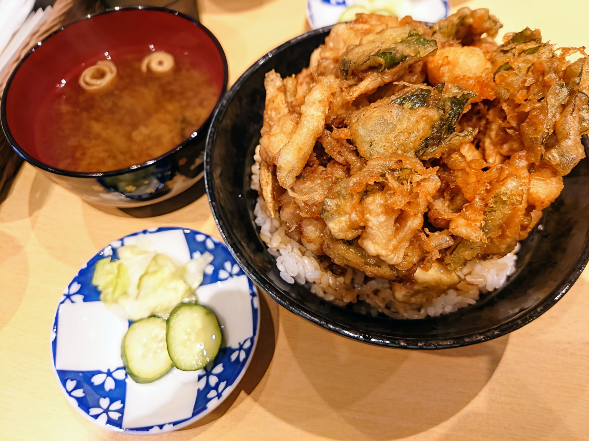 海鮮天丼の写真