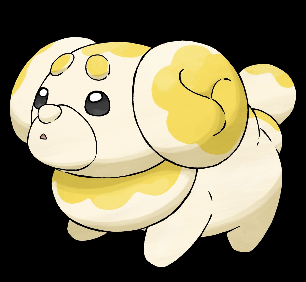 An image of Fidough from Pokémon Scarlet and Violet