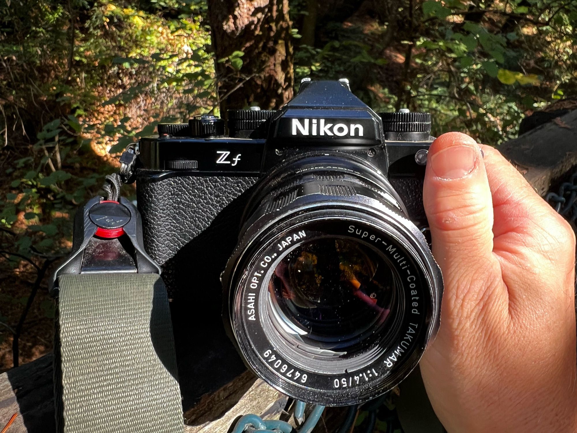 Nikon Zf mirrorless digital camera.