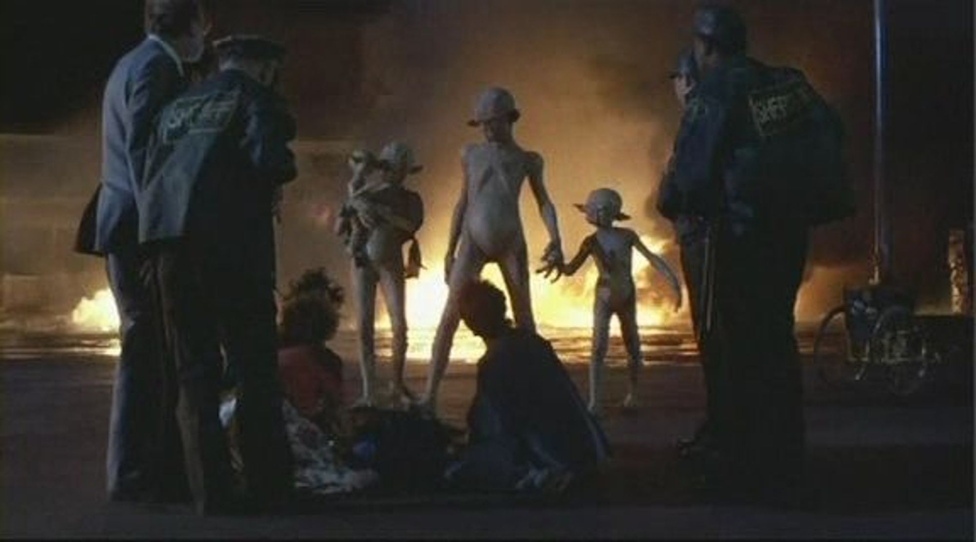 The alien family from Mac and Me