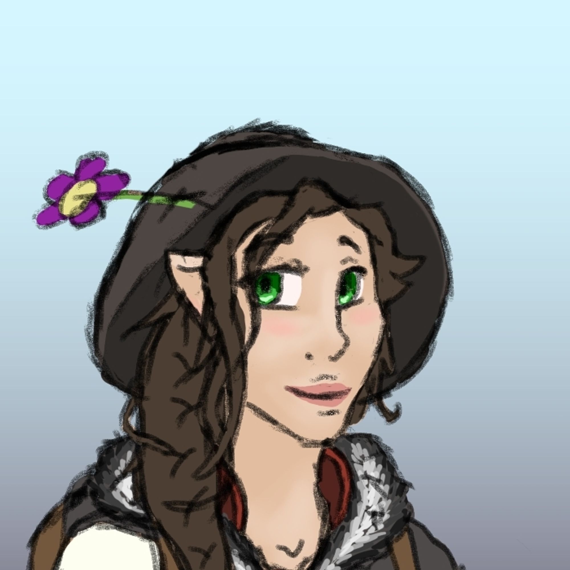 colored in headshot of Leywiin