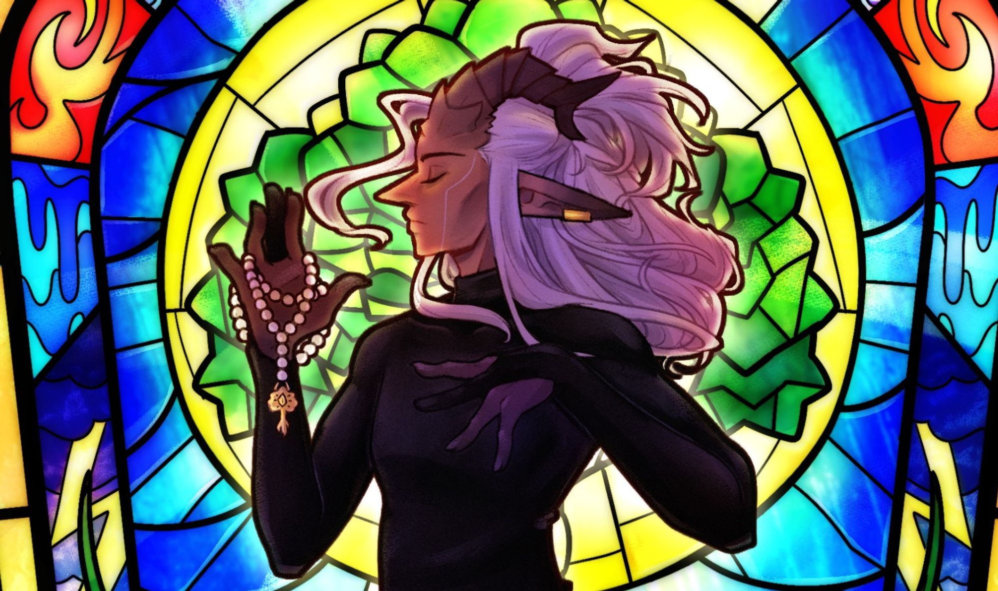 Stained glass Keeva