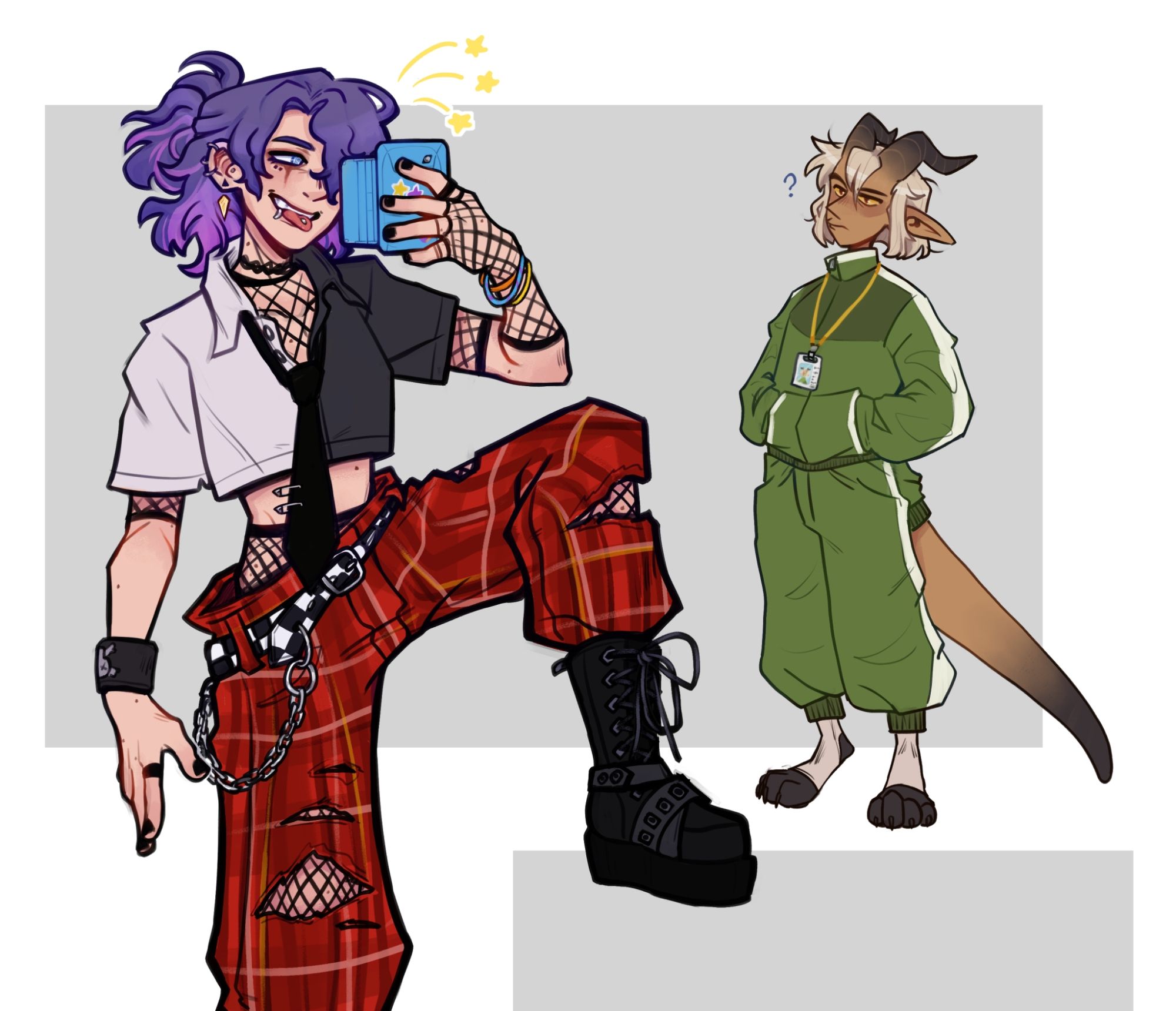 2000s band au Isaak and keeva