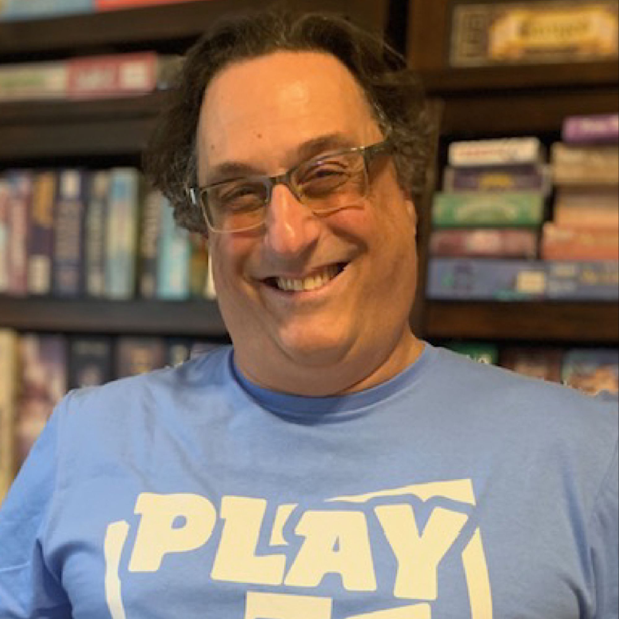 Play to Z Games co-founder Zev Shlasinger smiles at the camera