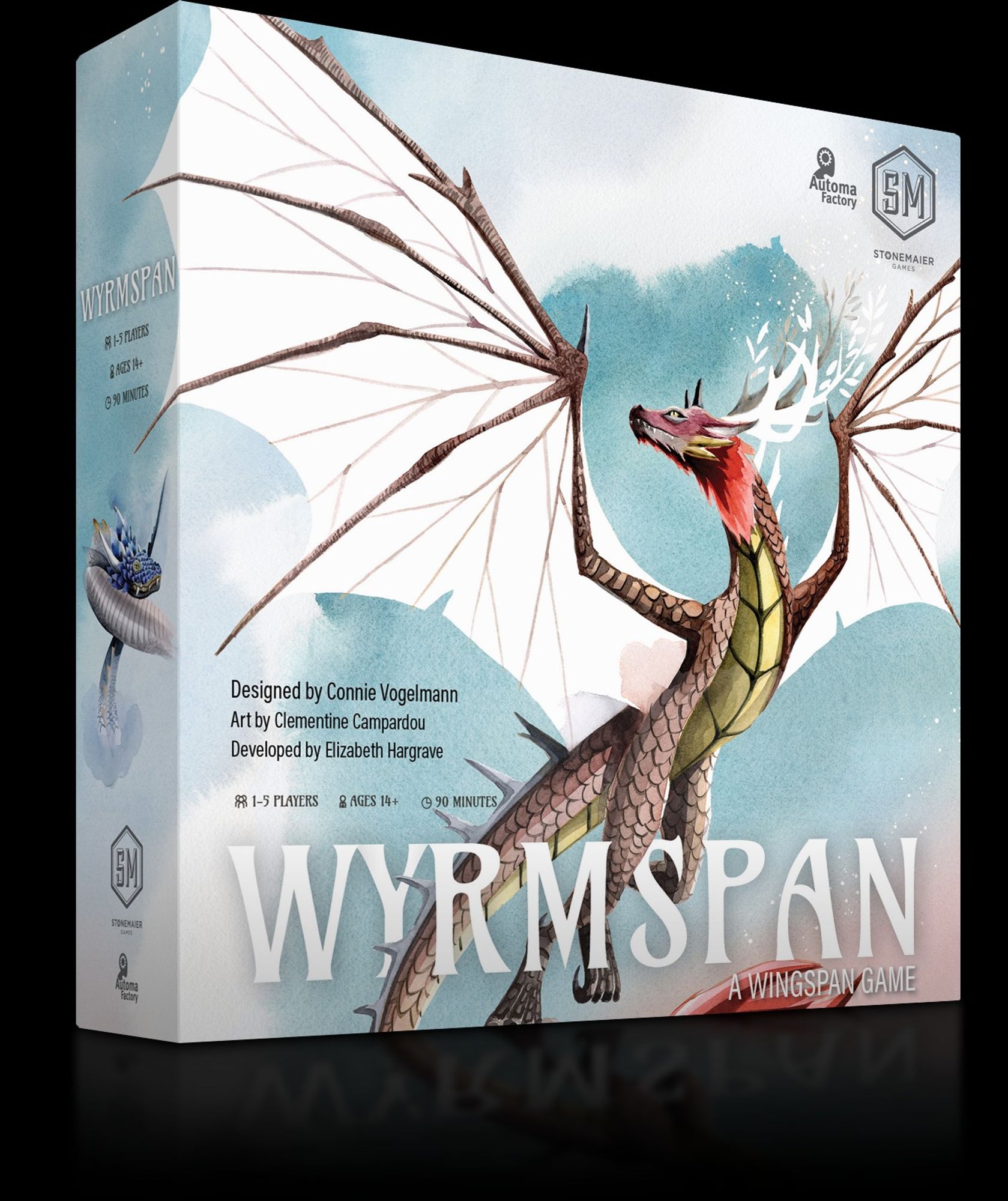 Box for the Wyrmspan board game