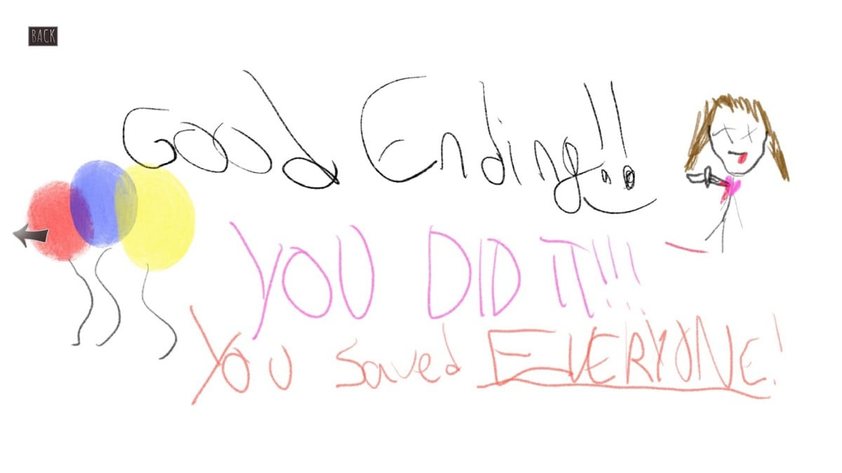 Good ending!! You did it!!! You saved everyone!