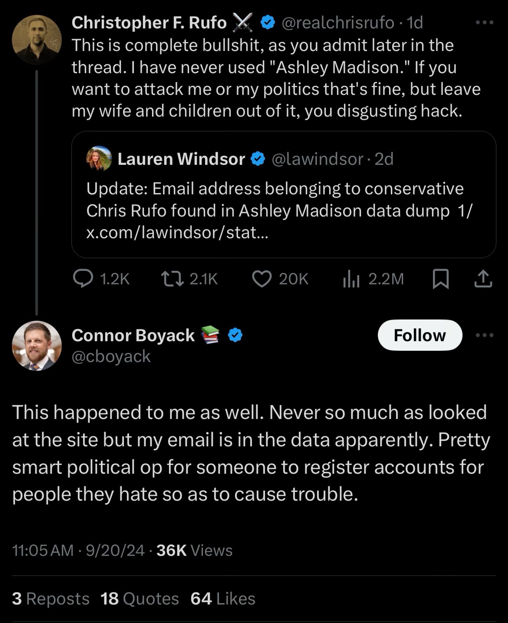 This happened to me as well. Never so much as looked at the site but my email is in the data apparently. Pretty smart political op for someone to register accounts for people they hate so as to cause trouble.