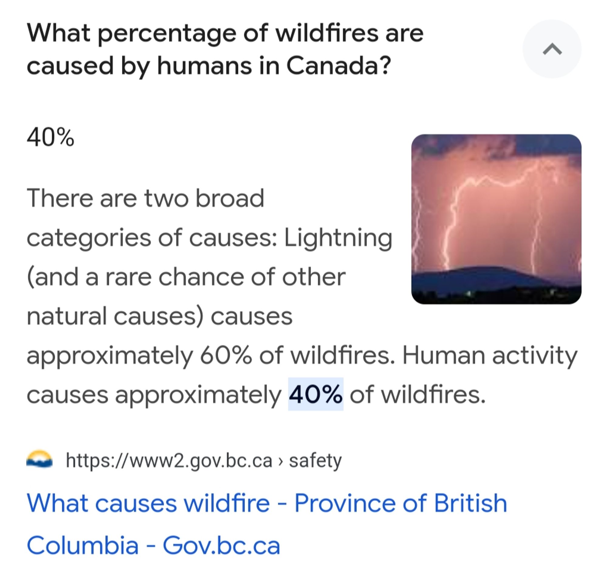 Approximately 40% of forest fires *every year* are caused by humans. Lightning causes 50-60%.

Arsonists are part of it, along with other careless individuals.

None of this changes the climate change issues that make them worse.