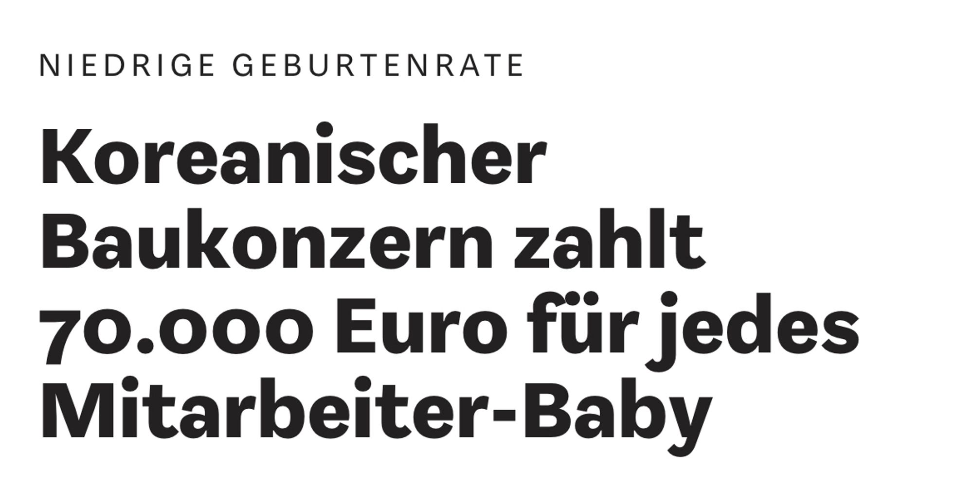 Deutschland so: Die Bewerberin ist fast 30 und hat noch keine Kinder, lass mal lieber den weniger qualifizierten Mann nehmen, der wird wenigstens nicht schwanger.

Südkorea so👇