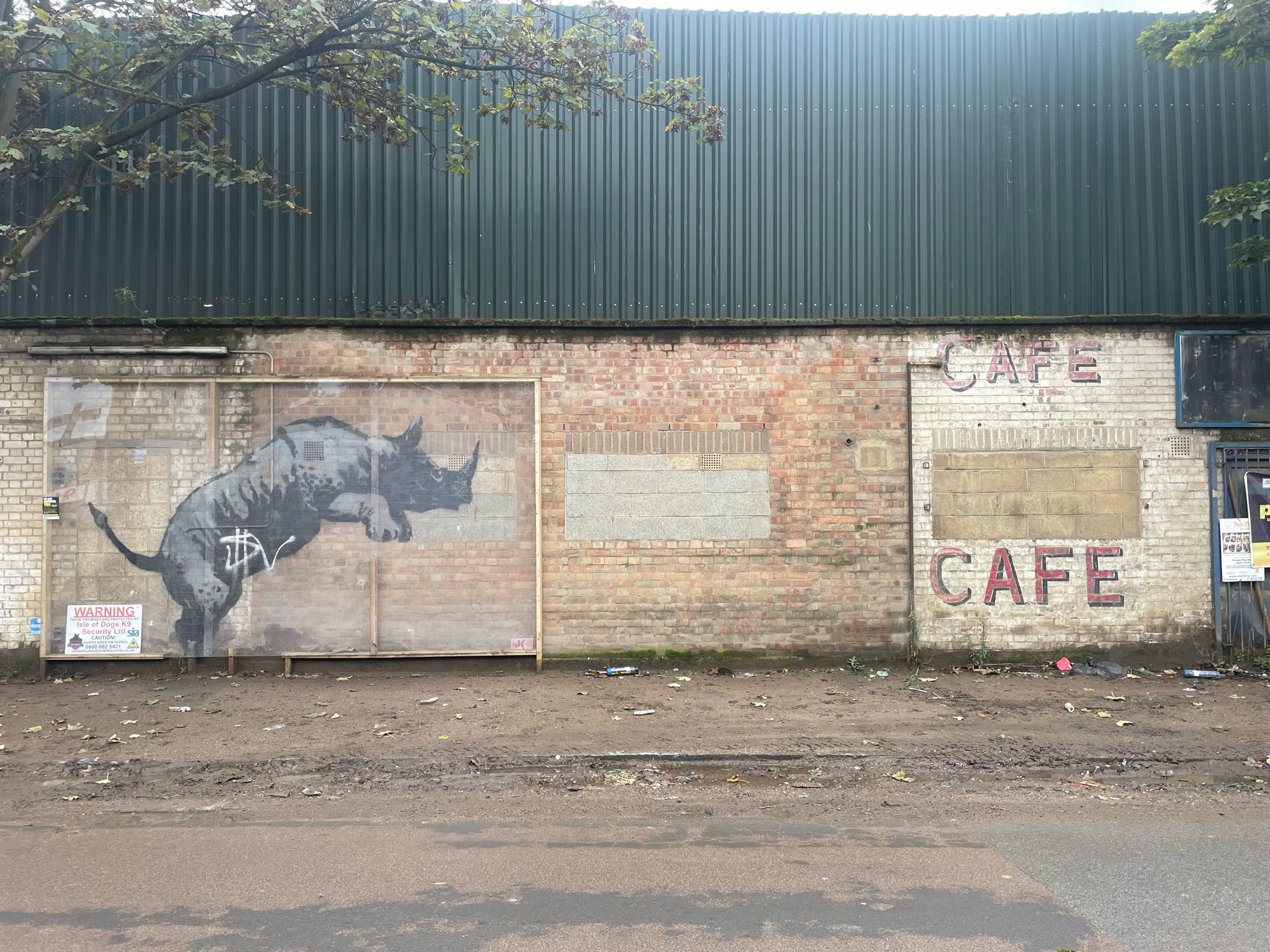 Banksy and Cafe