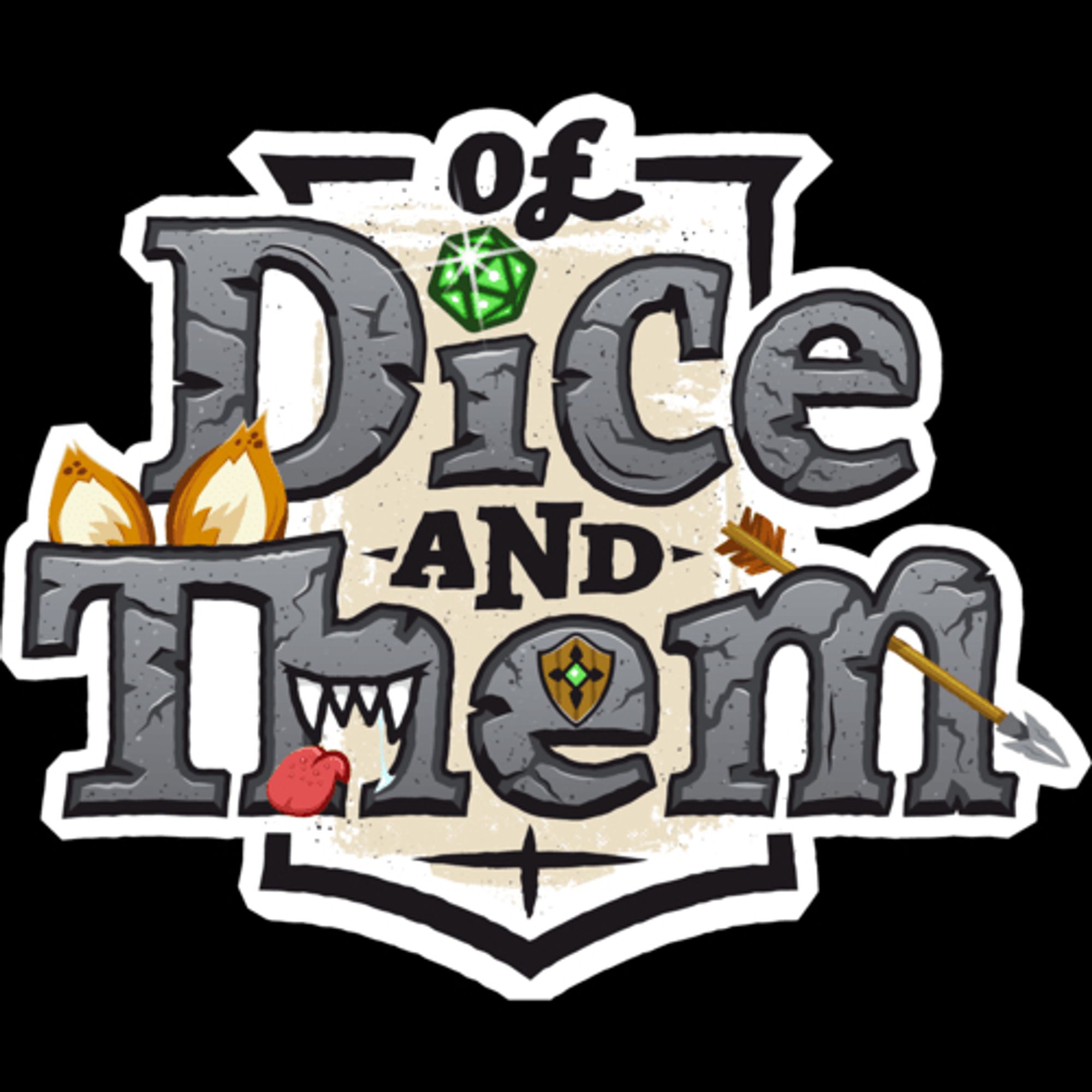 Of Dice And Them Podcast Logo