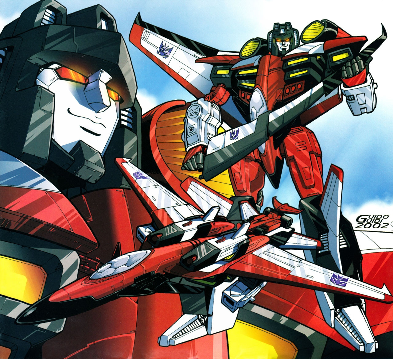Starscream (Armada: Calendar image, 2004)