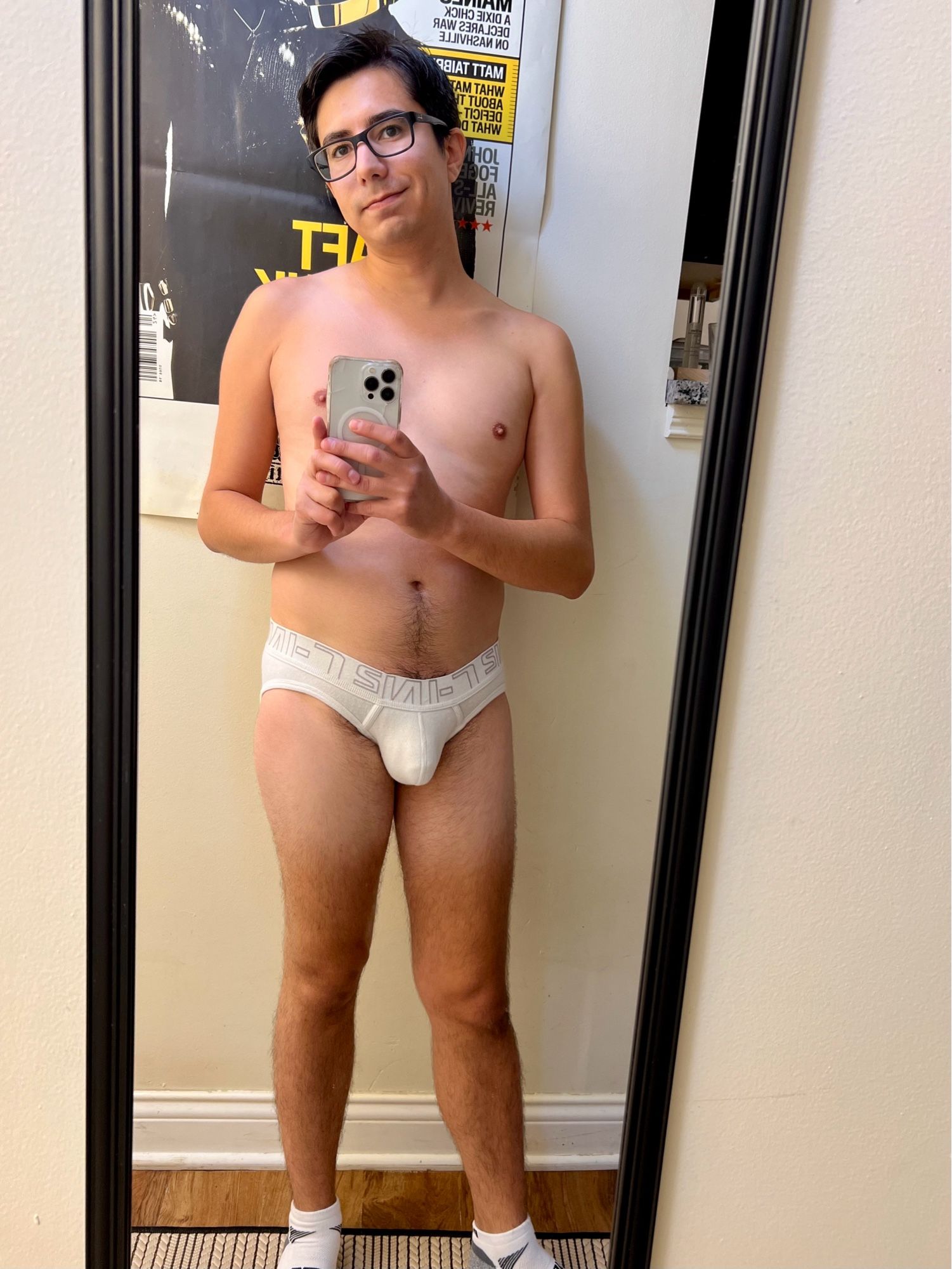 White Cin2 briefs